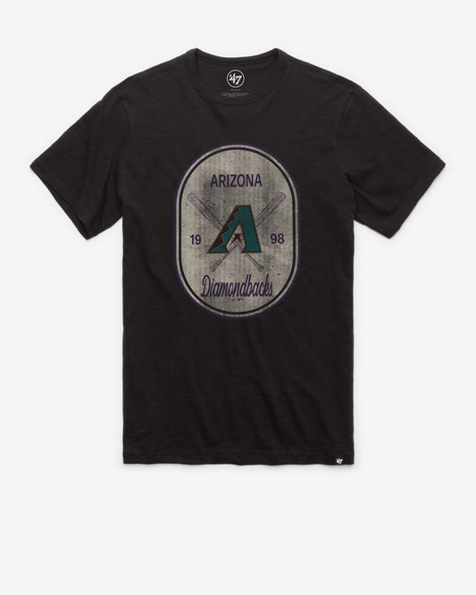 ARIZONA DIAMONDBACKS COOPERSTOWN CROSS PATCH '47 SCRUM TEE