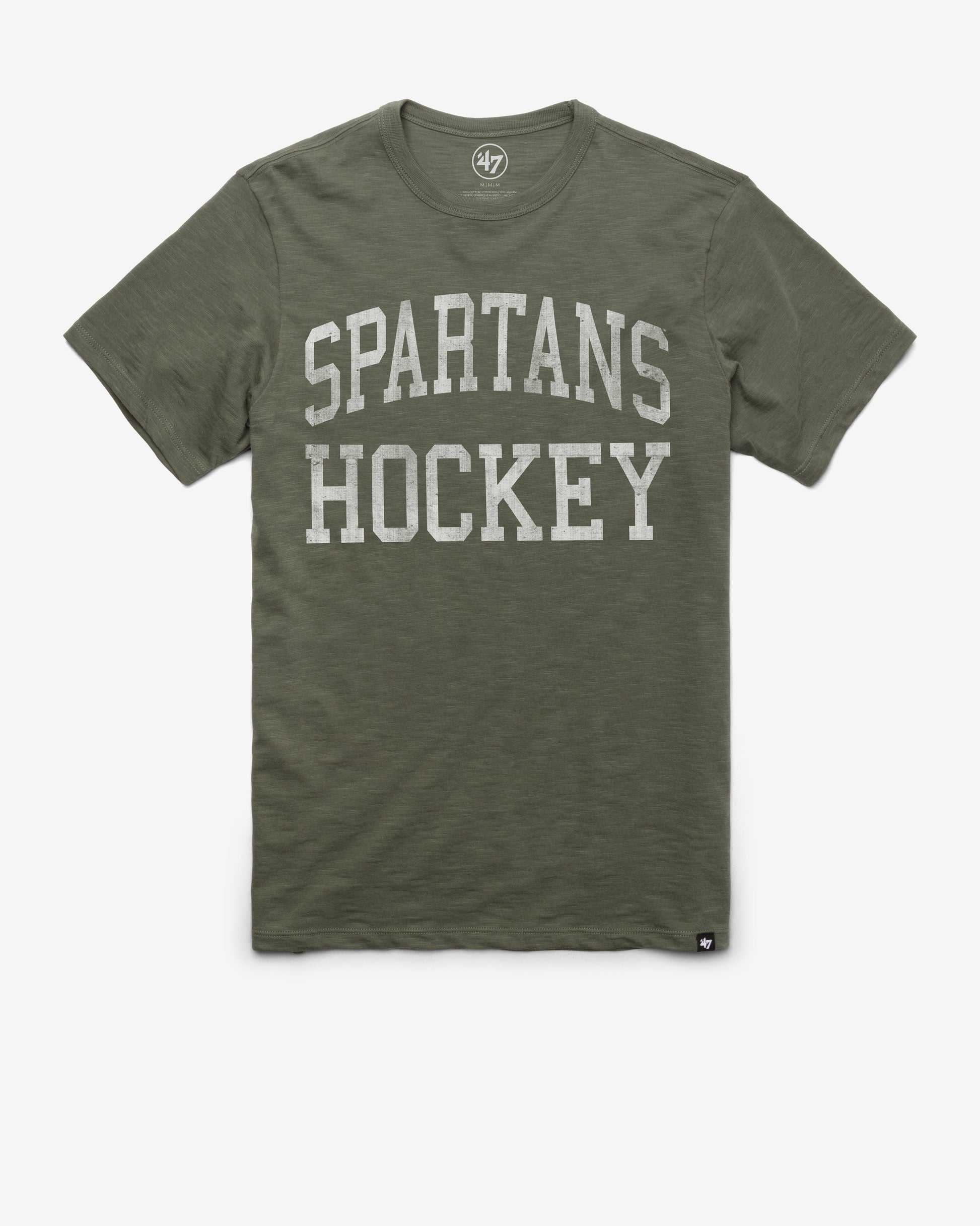 MICHIGAN STATE SPARTANS CLASSIC BLOCK '47 SCRUM TEE