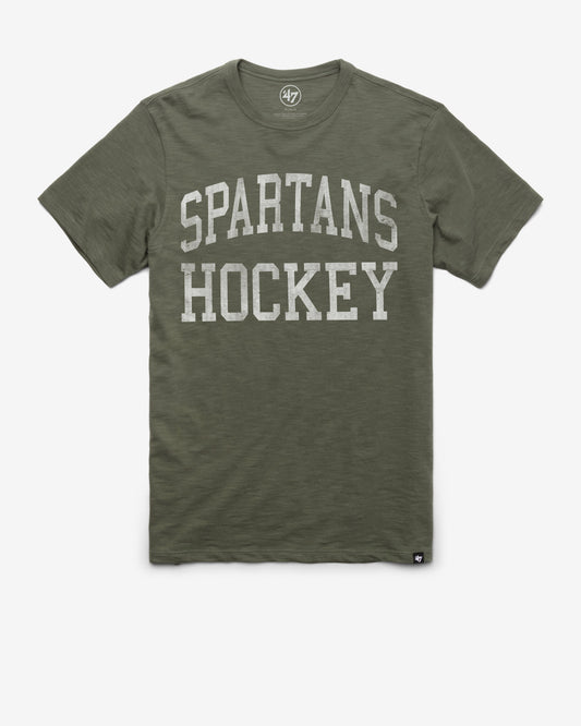 MICHIGAN STATE SPARTANS CLASSIC BLOCK '47 SCRUM TEE