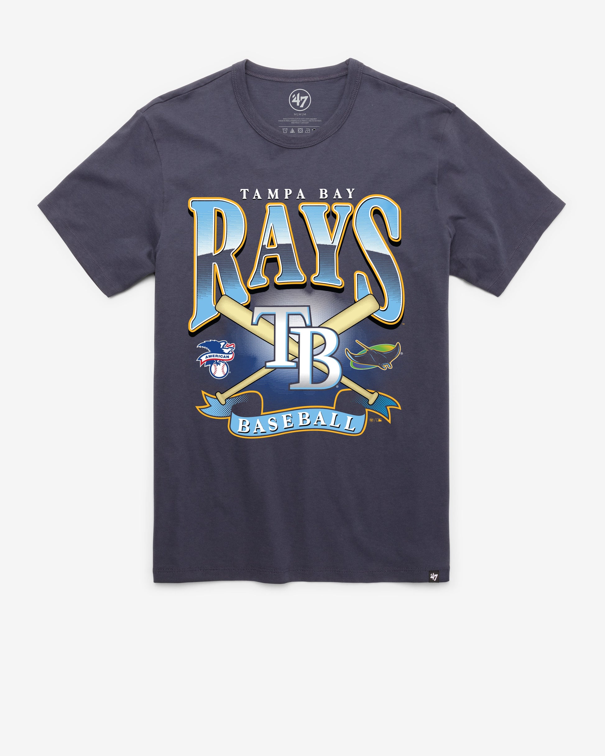 TAMPA BAY RAYS CHROMETOWN '47 FRANKLIN TEE MEN