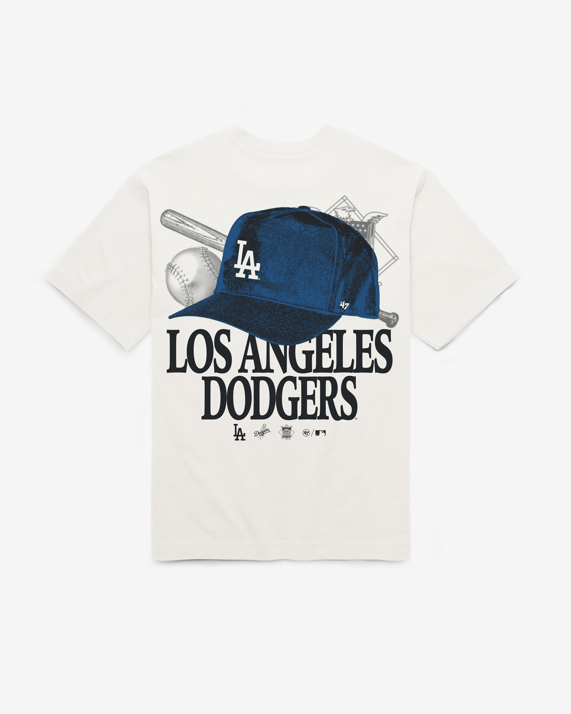 LOS ANGELES DODGERS IN THE PAPER '47 FOUNDATION TEE