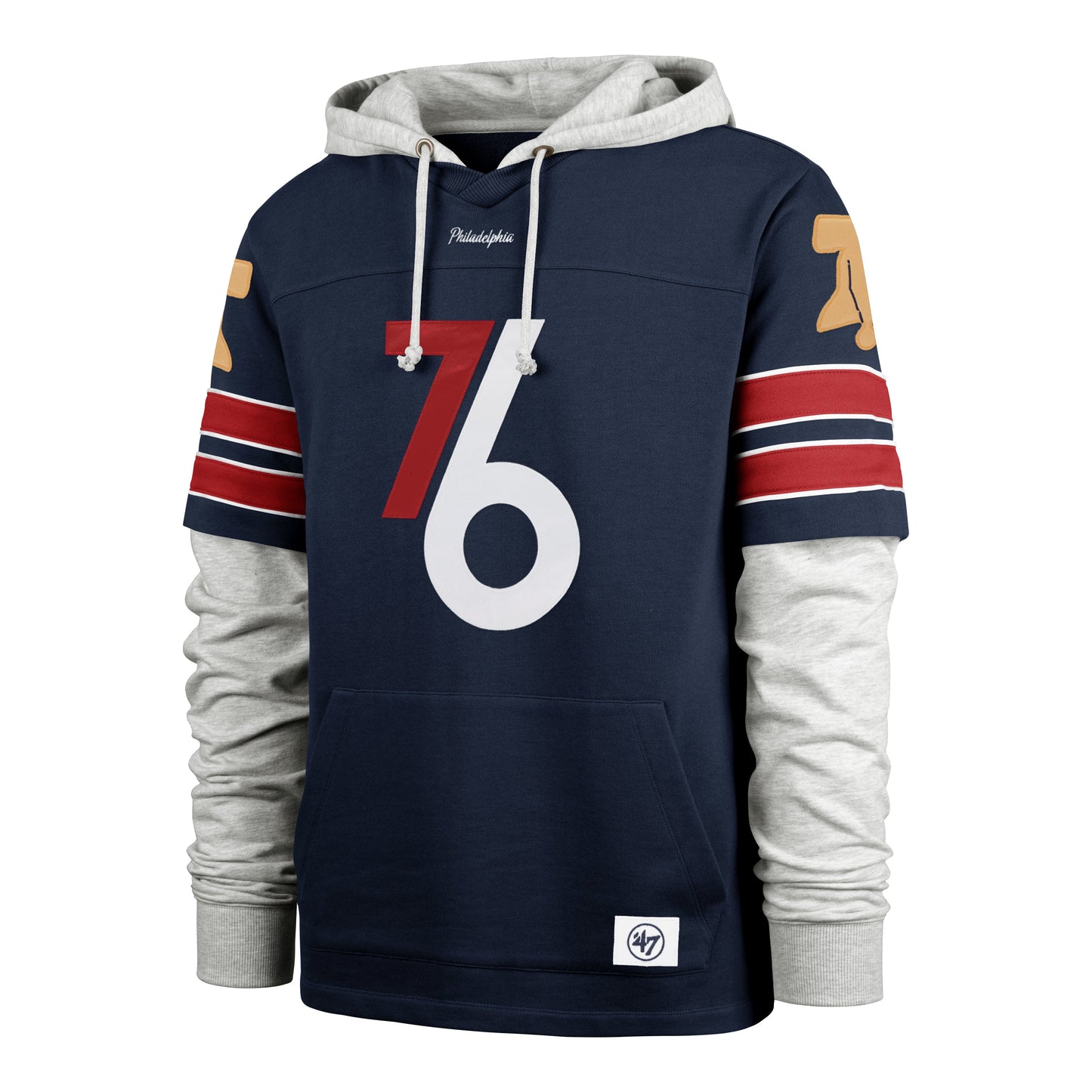 PHILADELPHIA 76ERS CITY EDITION HIGH POST '47 CORNERBACK LACER