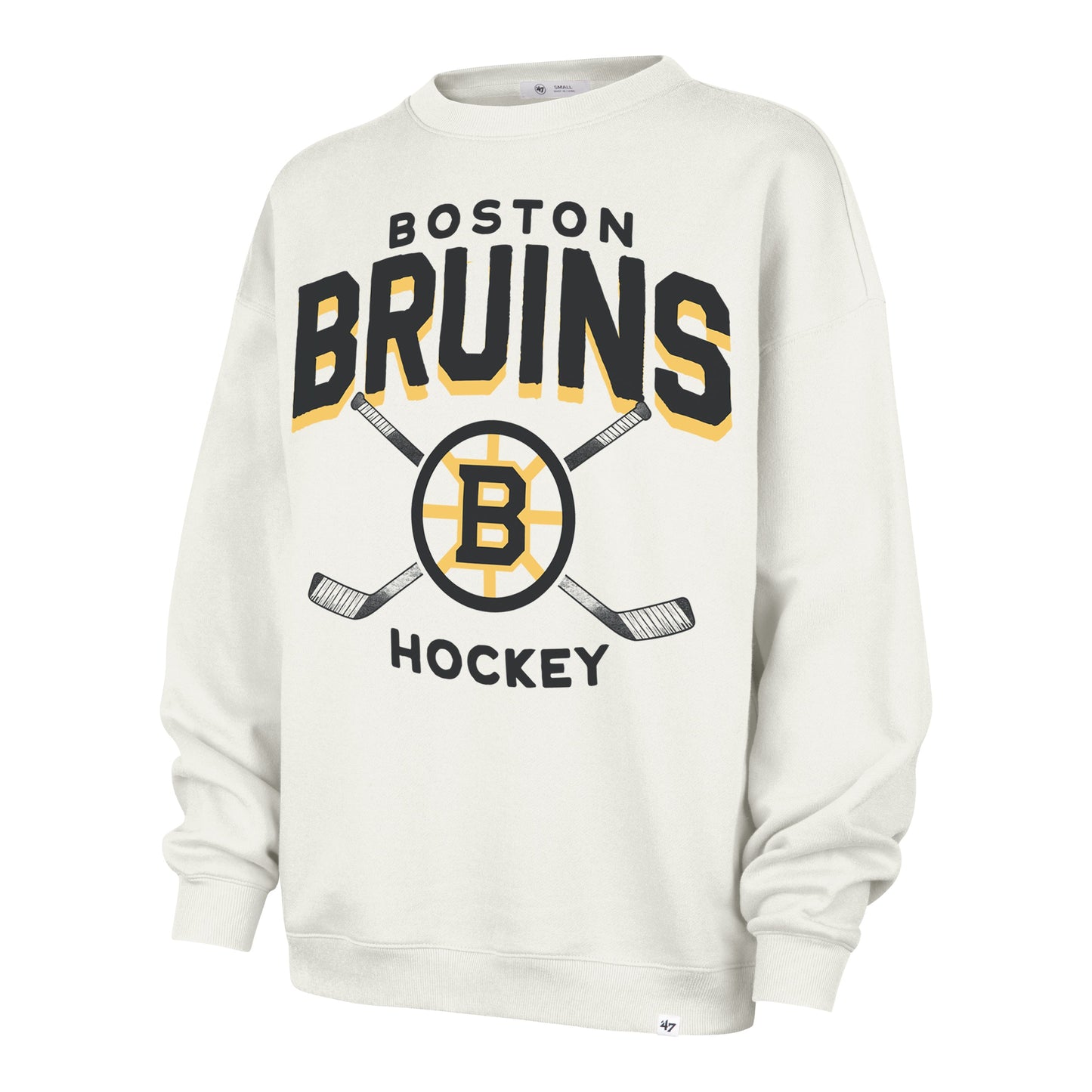 BOSTON BRUINS ARCH CLOUD OVERSIZED CREW WOMENS