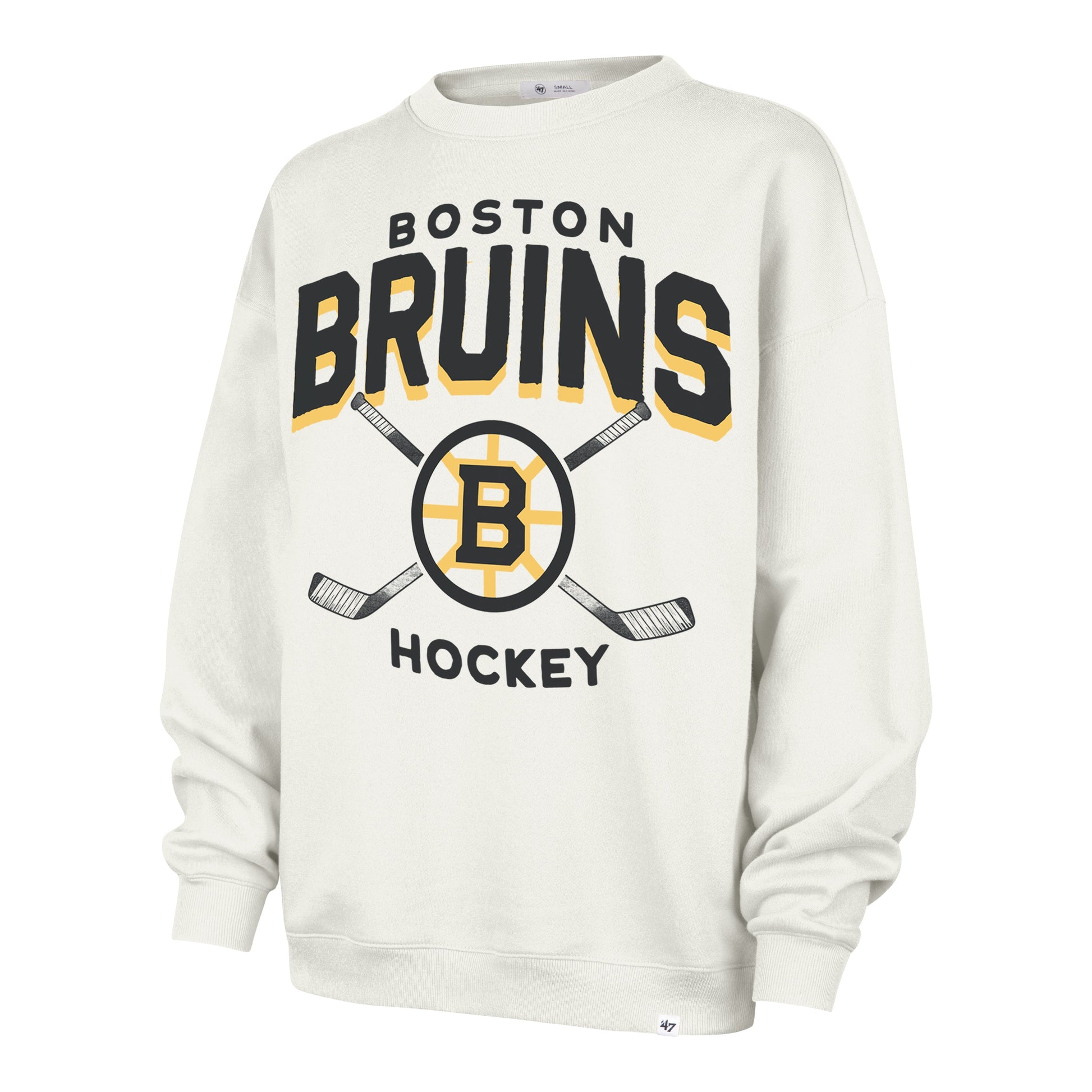 BOSTON BRUINS ARCH CLOUD OVERSIZED CREW WOMENS