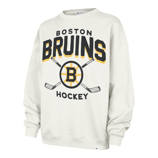 BOSTON BRUINS ARCH CLOUD OVERSIZED CREW WOMENS