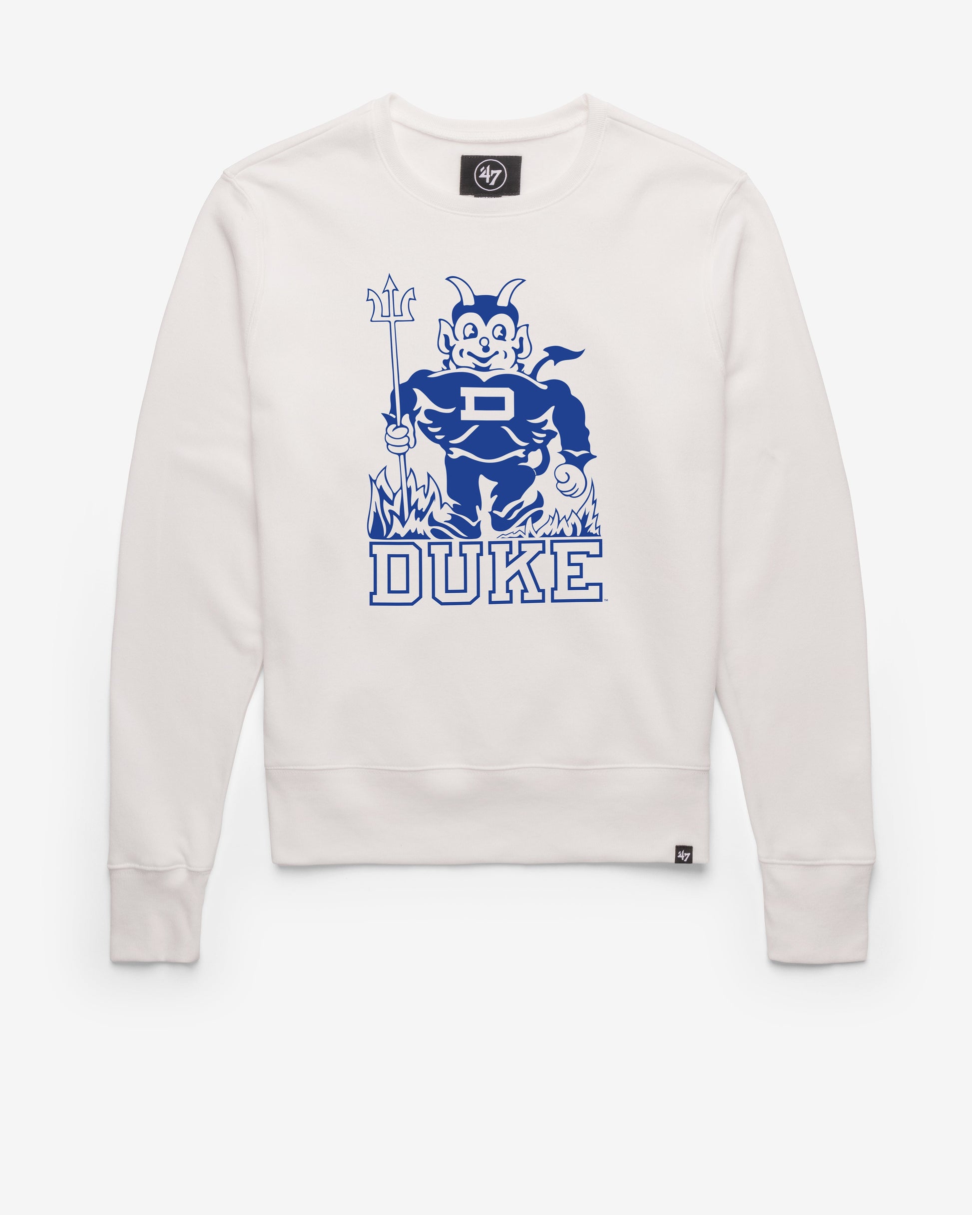 DUKE BLUE DEVILS VINTAGE IMPRINT '47 HEADLINE CREW