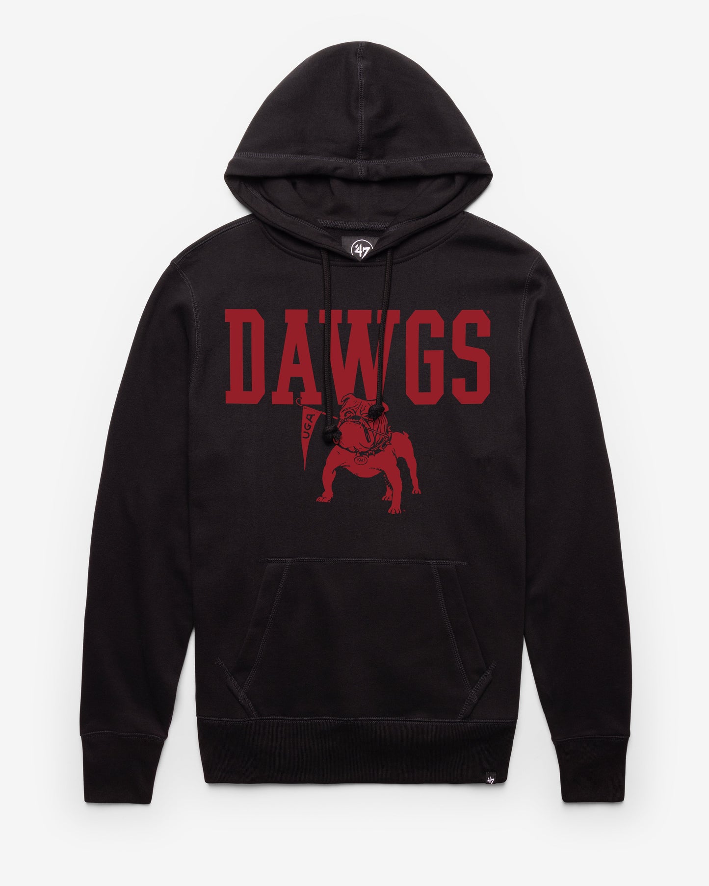 GEORGIA BULLDOGS VINTAGE STRAIGHT BLOCK '47 HEADLINE HOOD