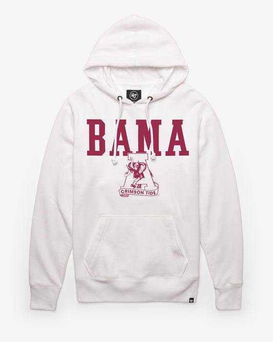 ALABAMA CRIMSON TIDE VINTAGE STRAIGHT BLOCK '47 HEADLINE HOOD
