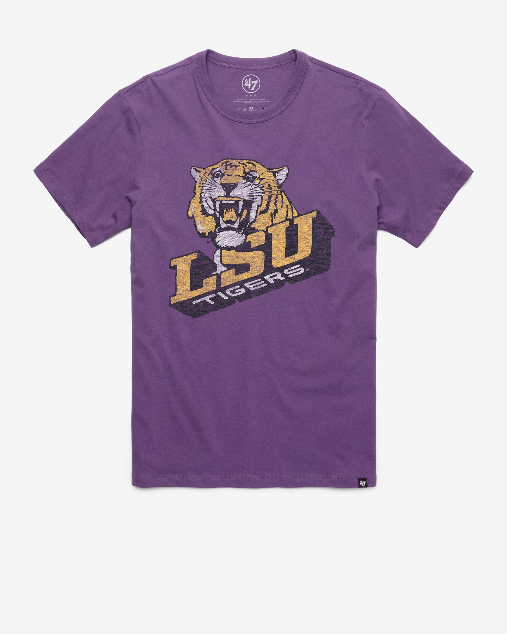 LOUISIANA STATE TIGERS LSU VINTAGE PREMIER '47 FRANKLIN TEE