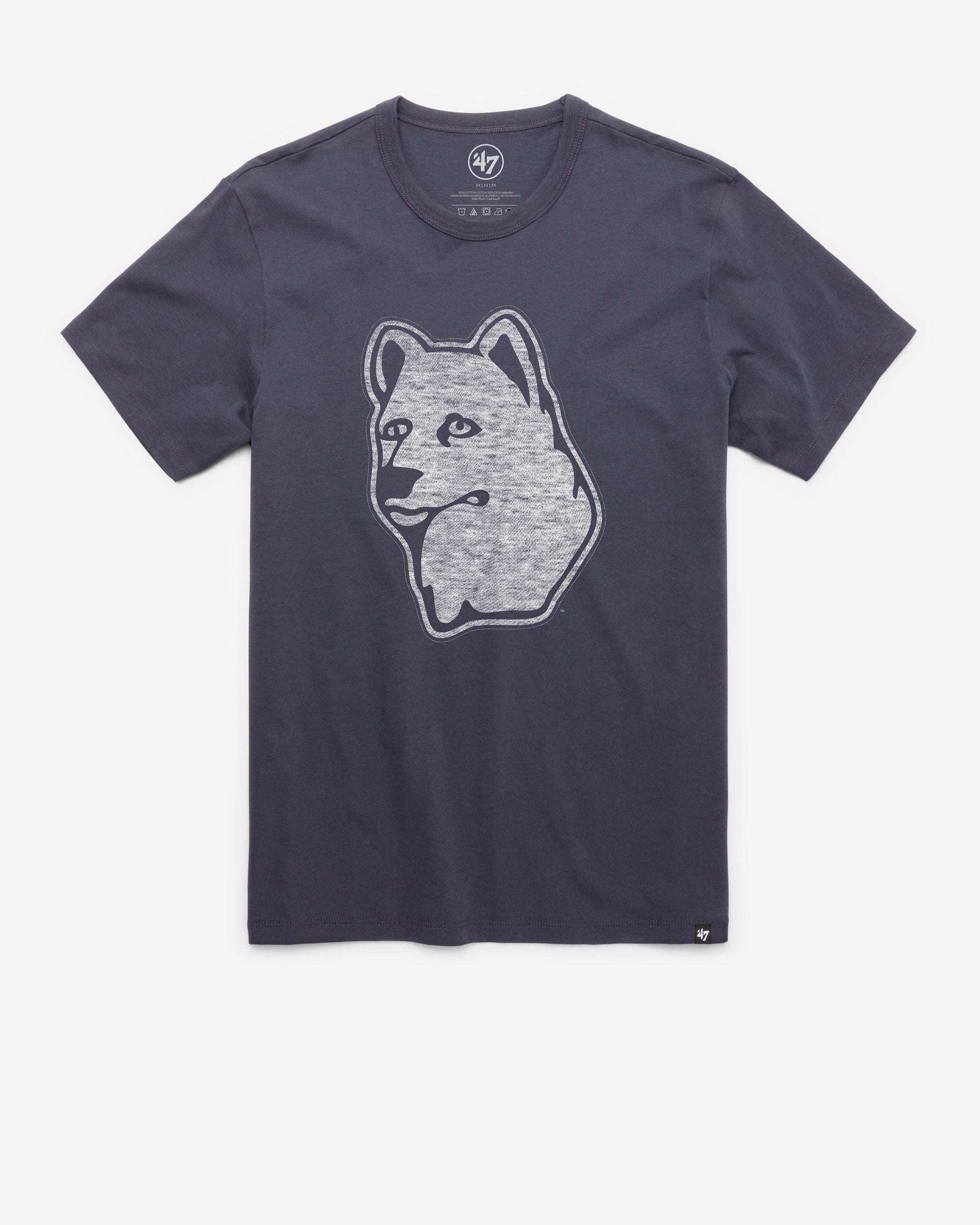 CONNECTICUT HUSKIES UCONN VINTAGE PREMIER '47 FRANKLIN TEE