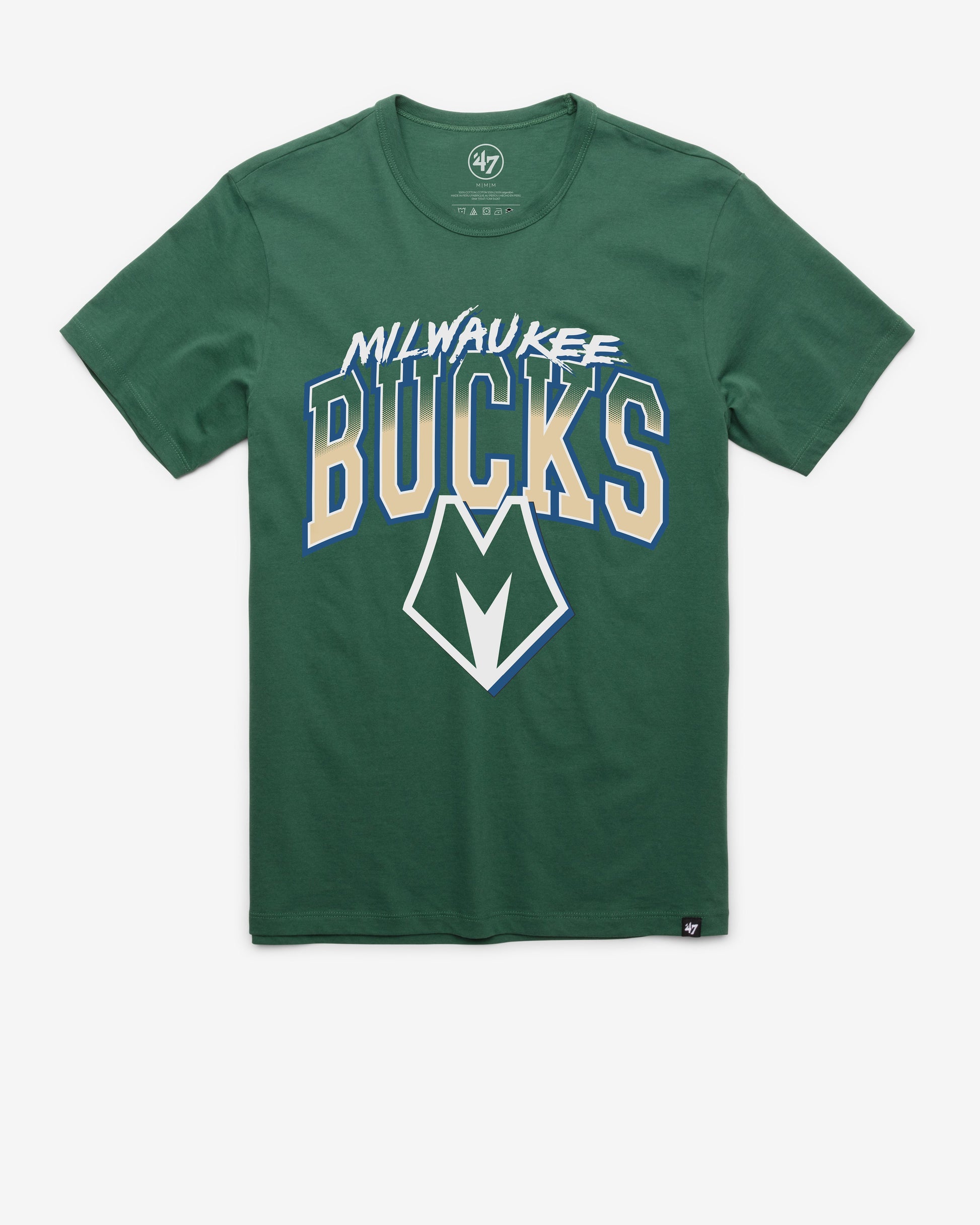MILWAUKEE BUCKS CITY EDITION SWISH FADE '47 FRANKLIN TEE