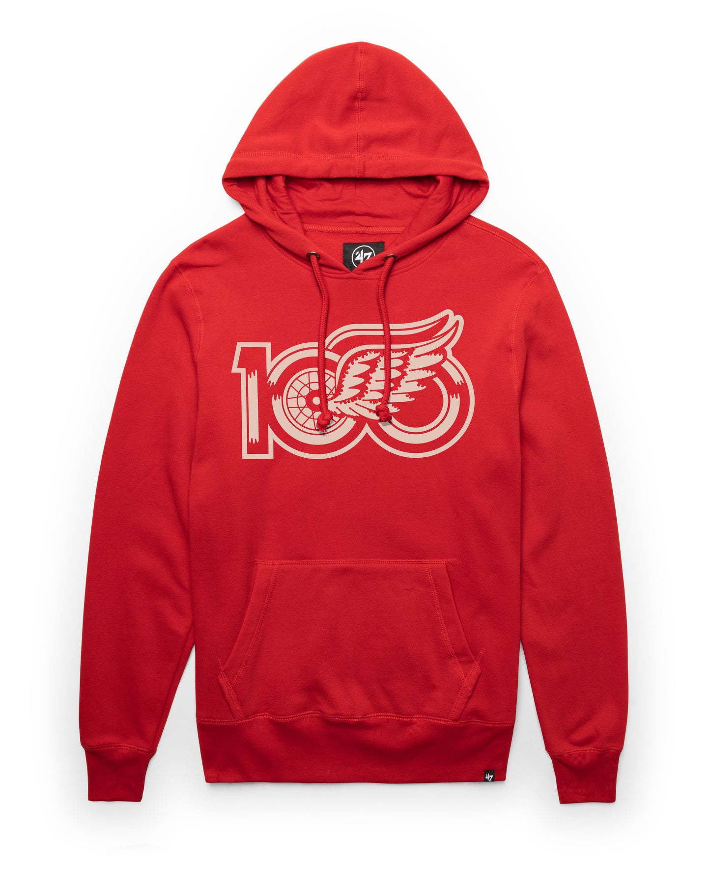DETROIT RED WINGS IMPRINT '47 HEADLINE HOOD