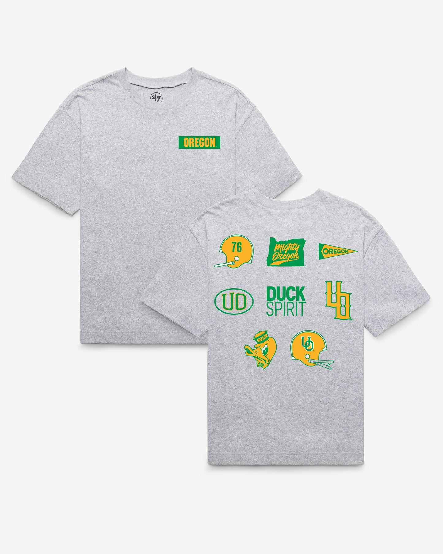 OREGON DUCKS VINTAGE HISTORY LOCK '47 FOUNDATION TEE