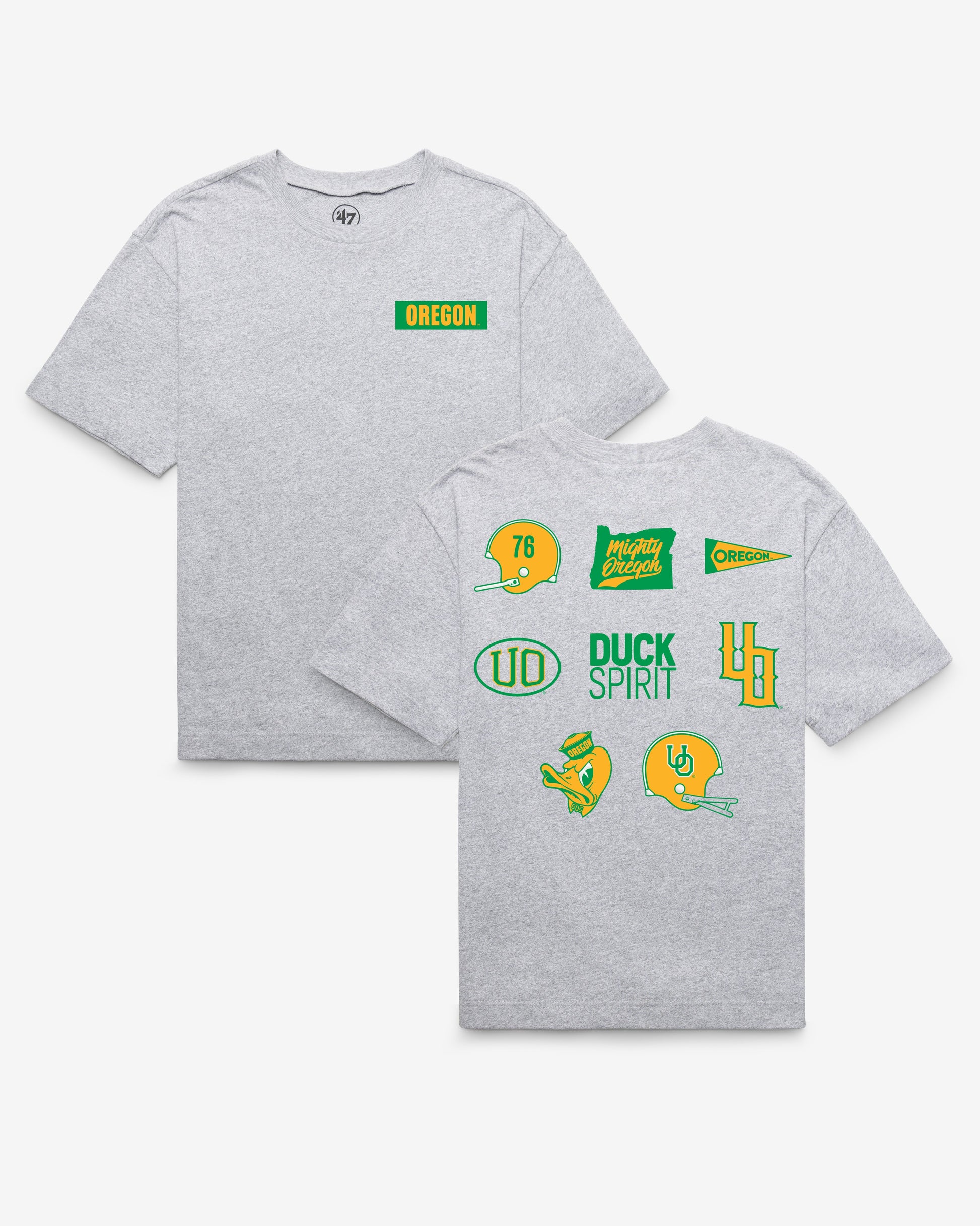 OREGON DUCKS VINTAGE HISTORY LOCK '47 FOUNDATION TEE