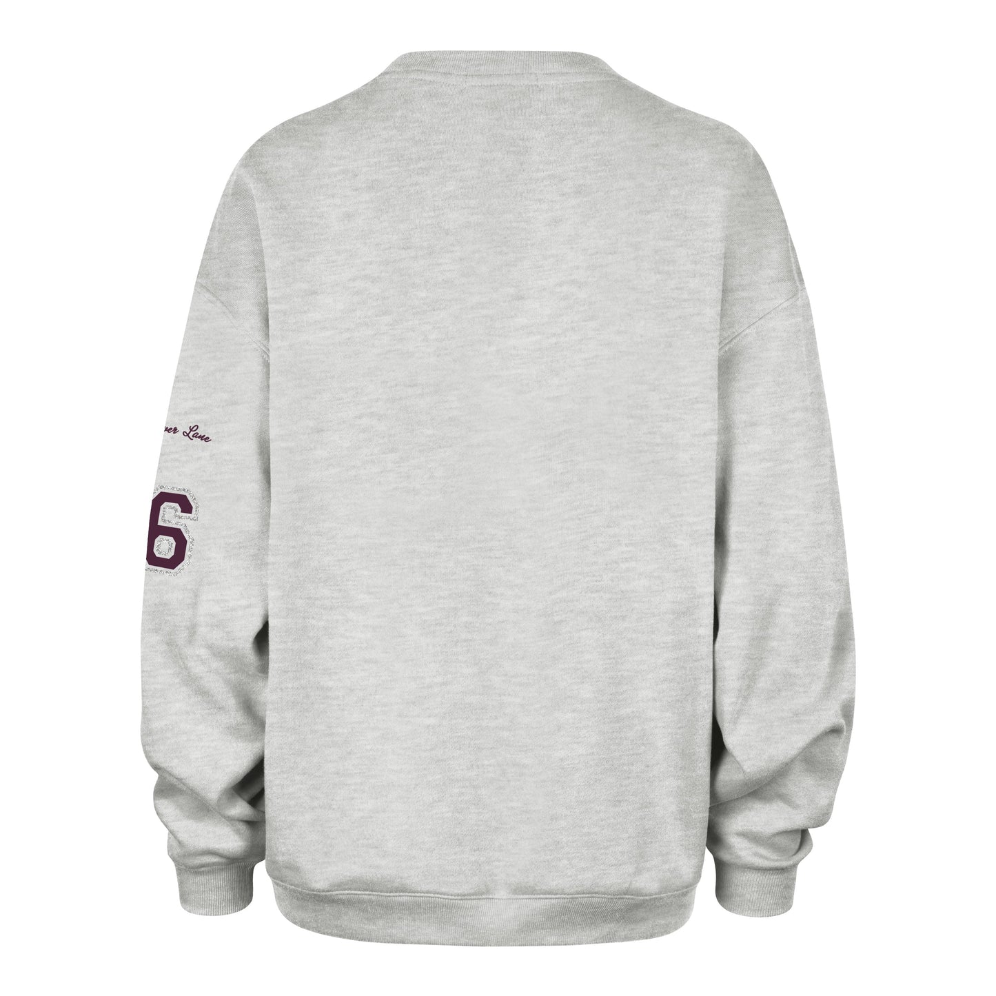 TEXAS A&M AGGIES STONEY CLOVER LANE X '47 OVERSIZED GLITTER ARCH CREW WOMENS
