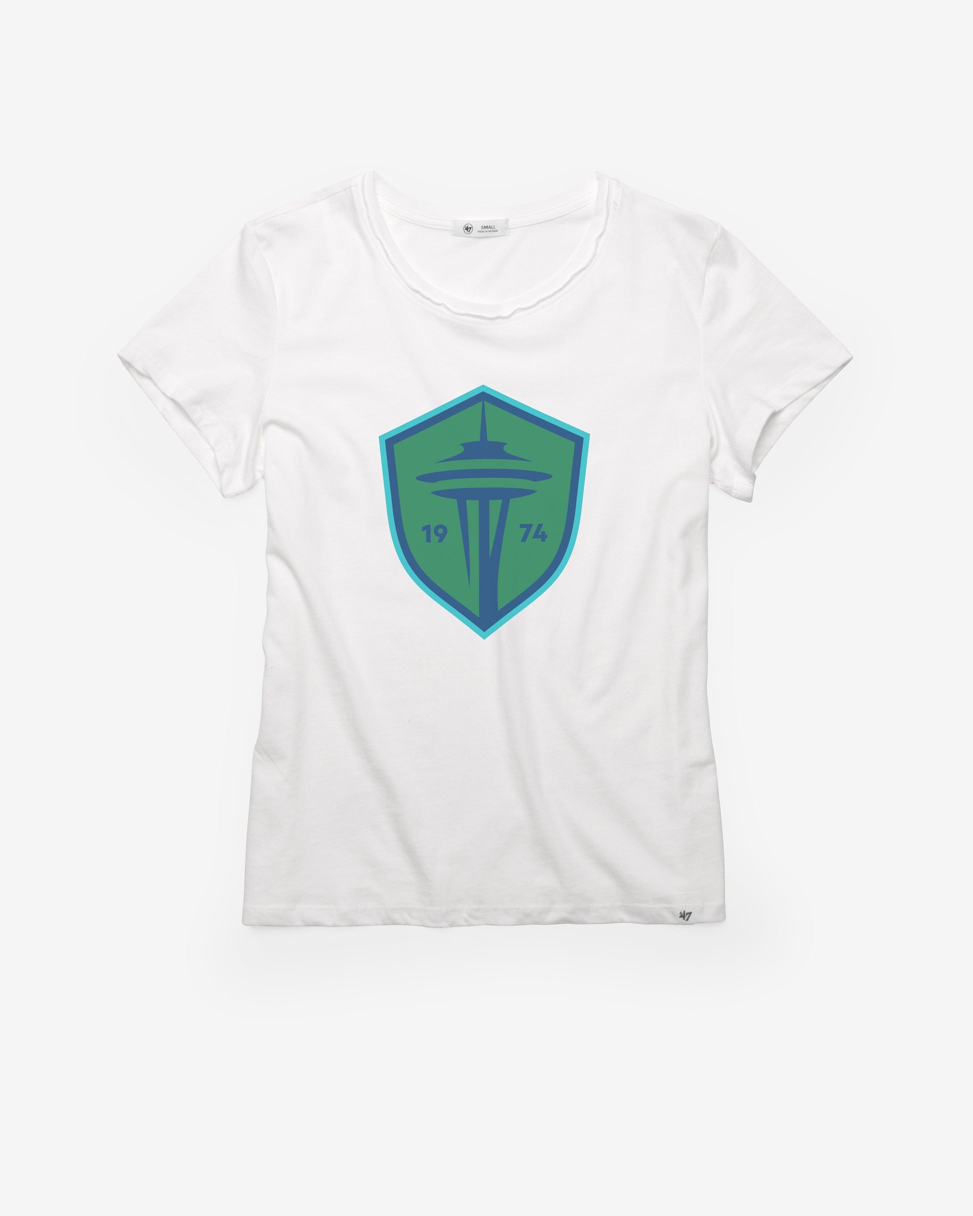SEATTLE SOUNDERS FC IMPRINT '47 FRANKIE TEE WOMENS