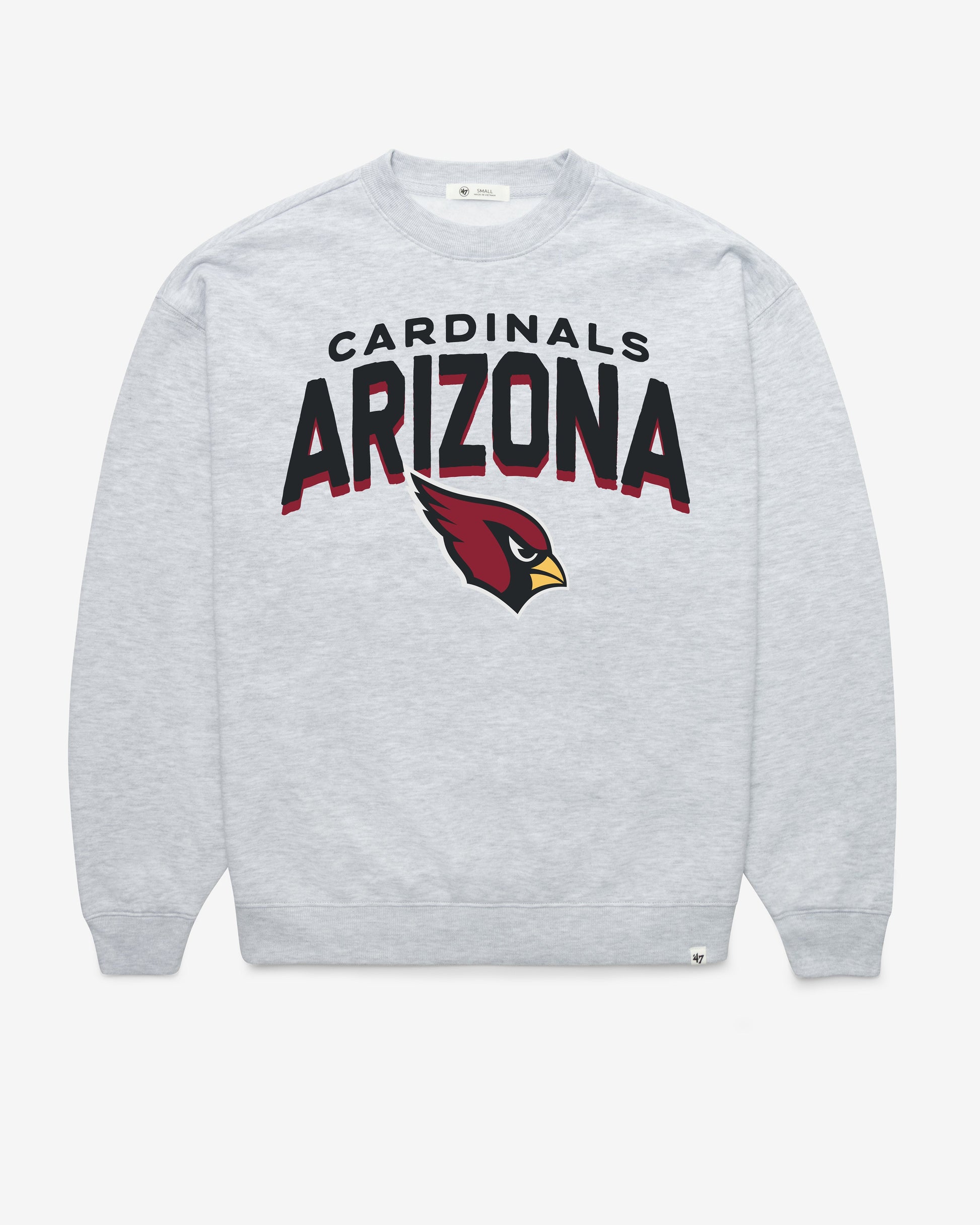 ARIZONA CARDINALS CAMPUS ARCH CLOUD '47 OVERSIZED CREW WOMENS