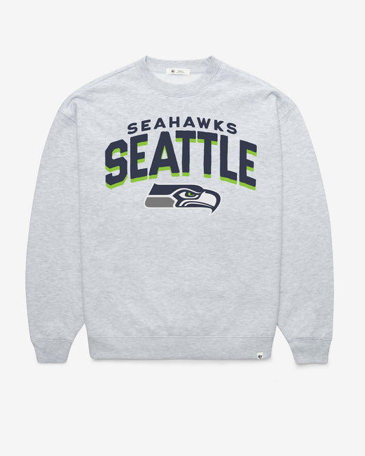 SEATTLE SEAHAWKS CAMPUS ARCH CLOUD '47 OVERSIZED CREW WOMENS