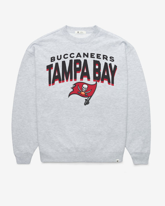 TAMPA BAY BUCCANEERS CAMPUS ARCH CLOUD '47 OVERSIZED CREW WOMENS