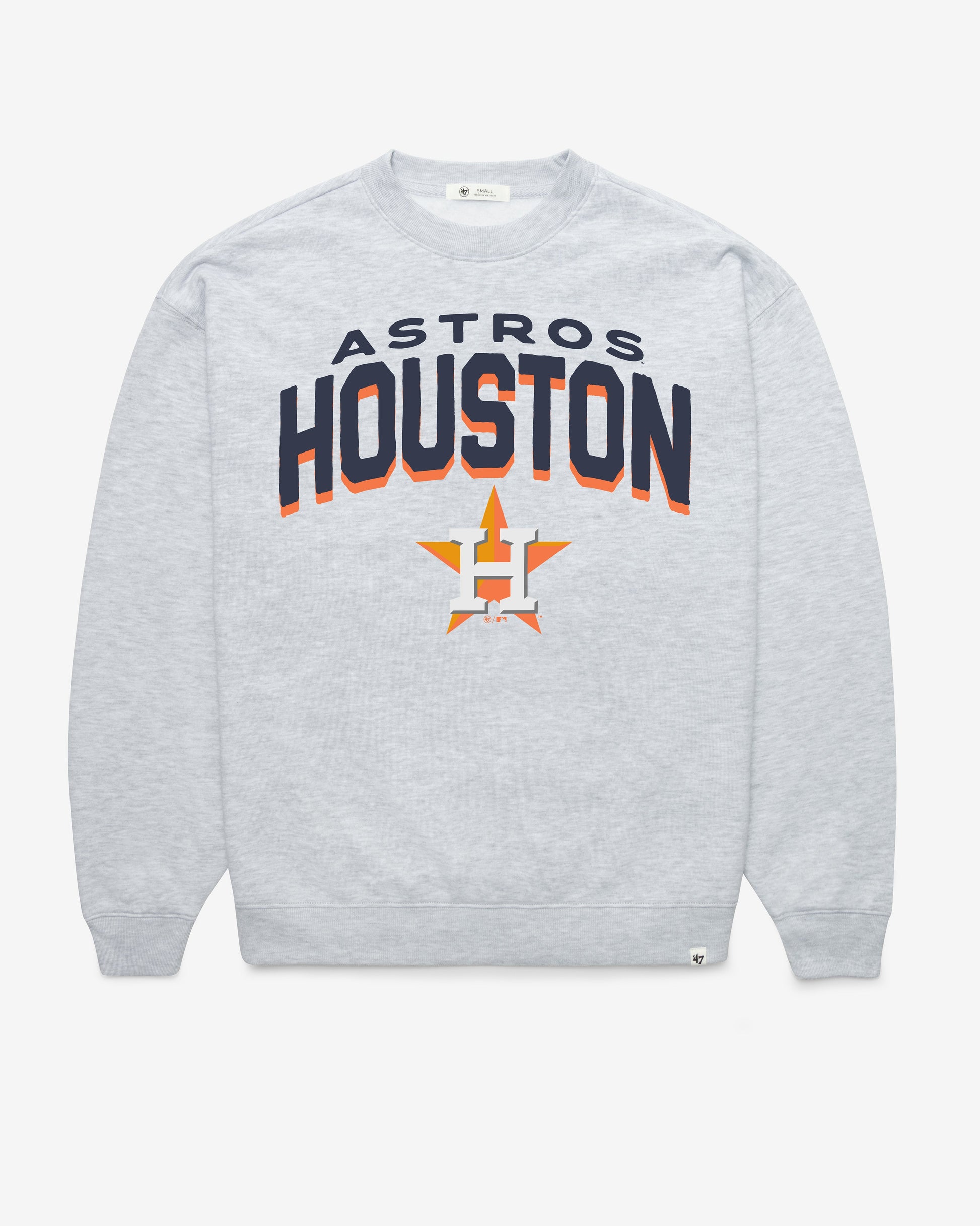 HOUSTON ASTROS CAMPUS ARCH CLOUD '47 OVERSIZED CREW WOMENS