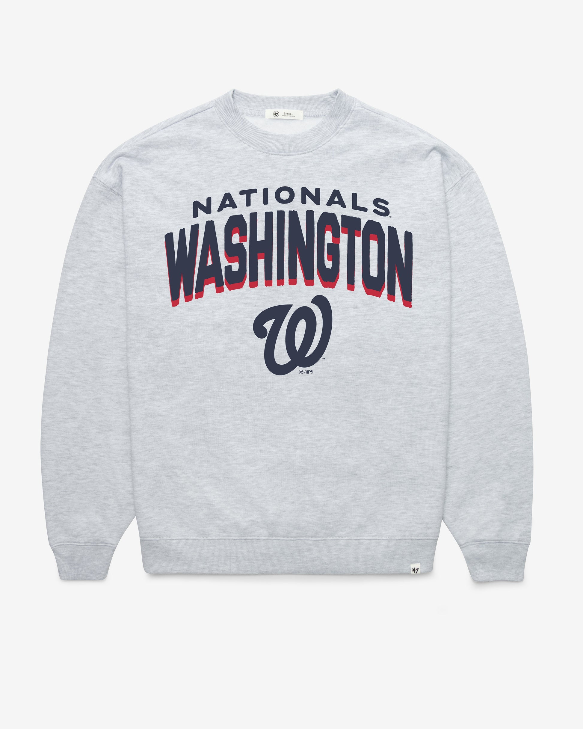 WASHINGTON NATIONALS CAMPUS ARCH CLOUD '47 OVERSIZED CREW WOMENS