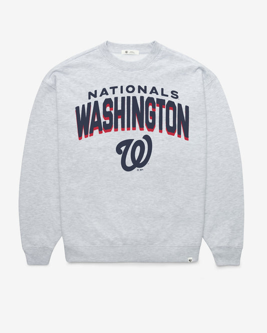 WASHINGTON NATIONALS CAMPUS ARCH CLOUD '47 OVERSIZED CREW WOMENS