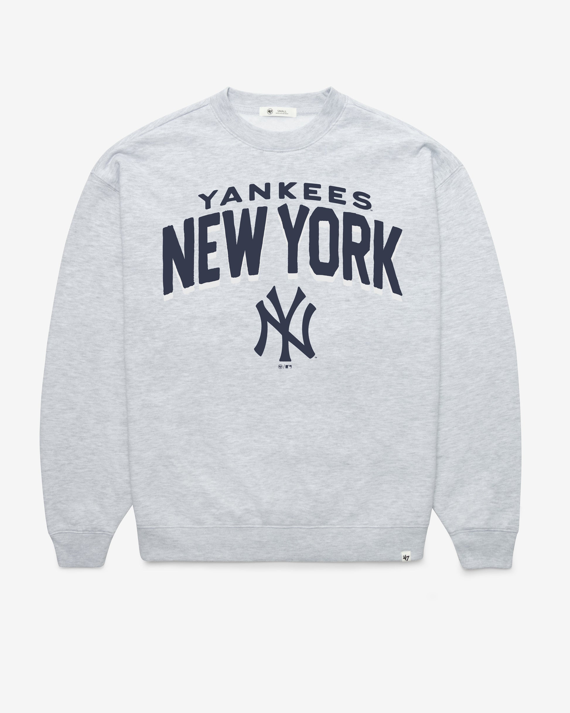 NEW YORK YANKEES CAMPUS ARCH CLOUD '47 OVERSIZED CREW WOMENS