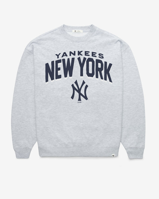 NEW YORK YANKEES CAMPUS ARCH CLOUD '47 OVERSIZED CREW WOMENS