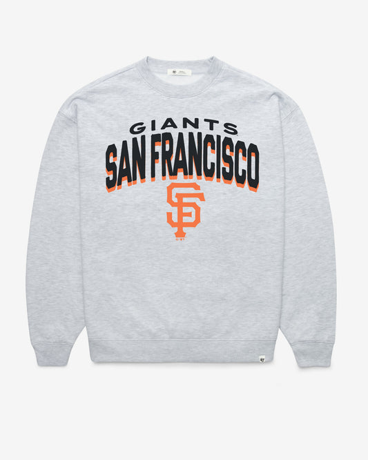 SAN FRANCISCO GIANTS CAMPUS ARCH CLOUD '47 OVERSIZED CREW WOMENS