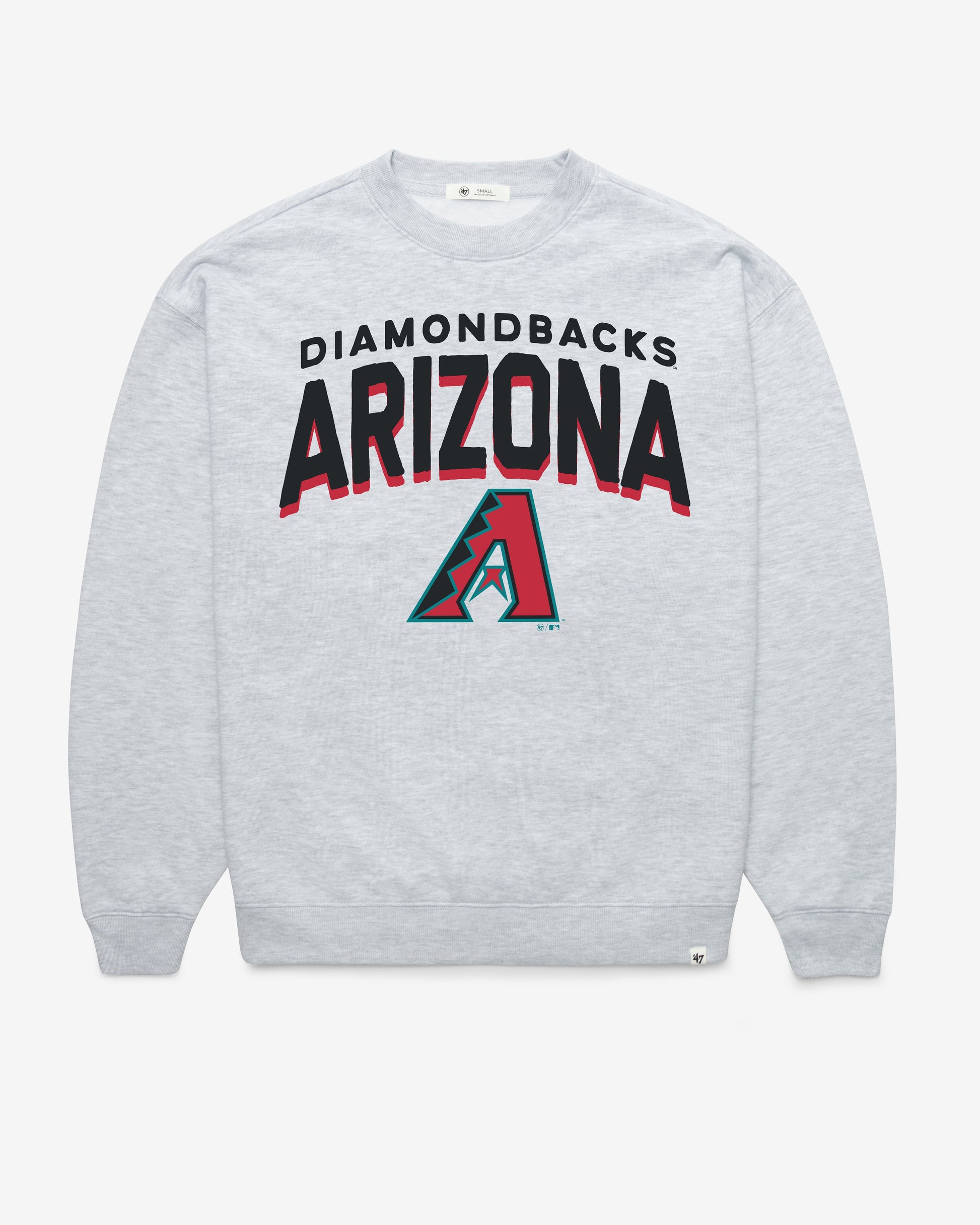 ARIZONA DIAMONDBACKS CAMPUS ARCH CLOUD '47 OVERSIZED CREW WOMENS