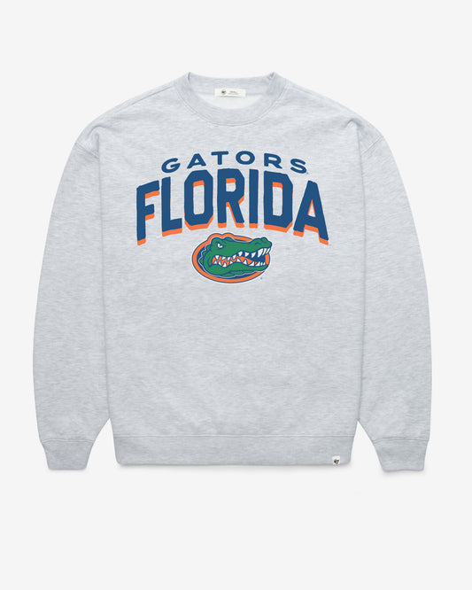 FLORIDA GATORS CAMPUS ARCH CLOUD '47 OVERSIZED CREW WOMENS