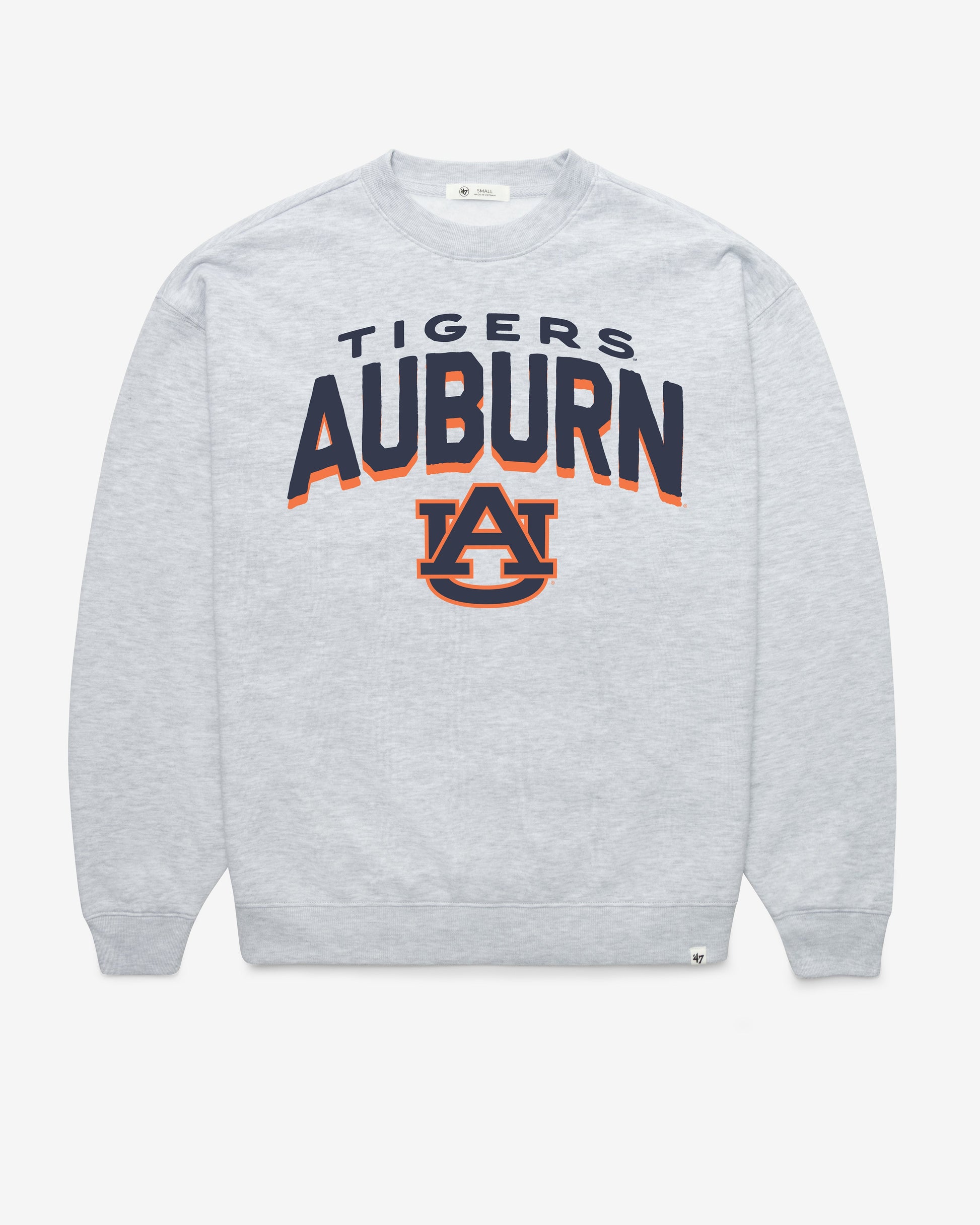 AUBURN TIGERS CAMPUS ARCH CLOUD '47 OVERSIZED CREW WOMENS