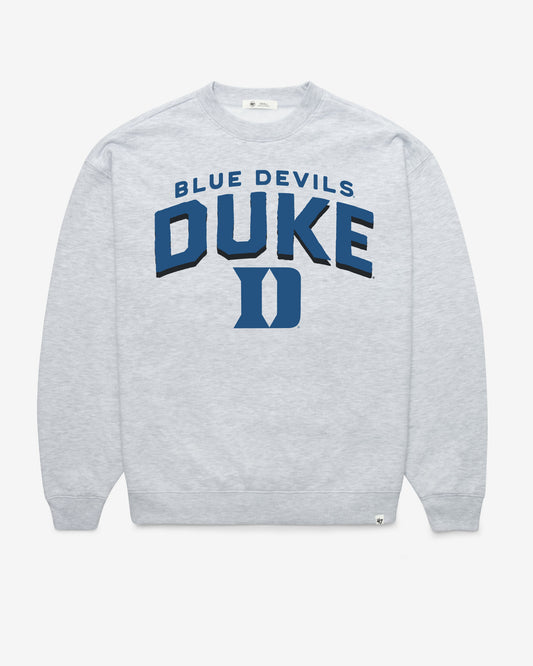 DUKE BLUE DEVILS CAMPUS ARCH CLOUD '47 OVERSIZED CREW WOMENS