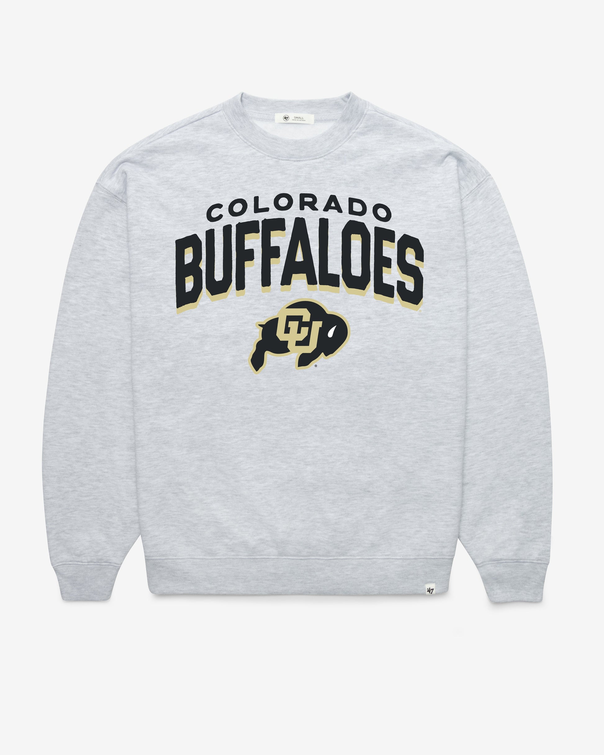 COLORADO BUFFALOES CAMPUS ARCH CLOUD '47 OVERSIZED CREW WOMENS