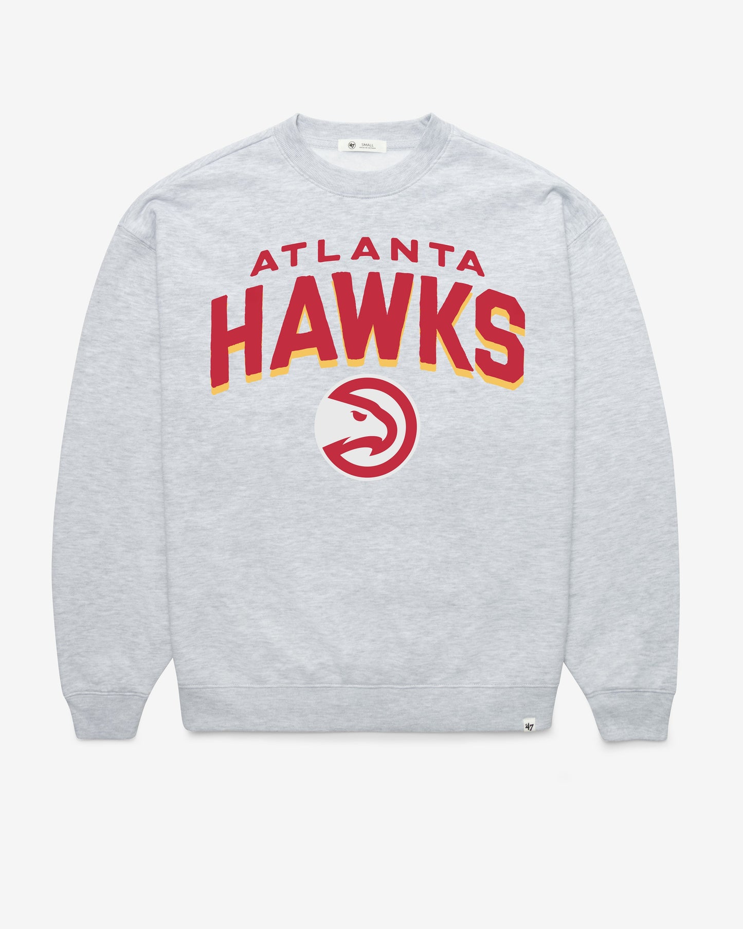 ATLANTA HAWKS CAMPUS ARCH CLOUD '47 OVERSIZED CREW WOMENS