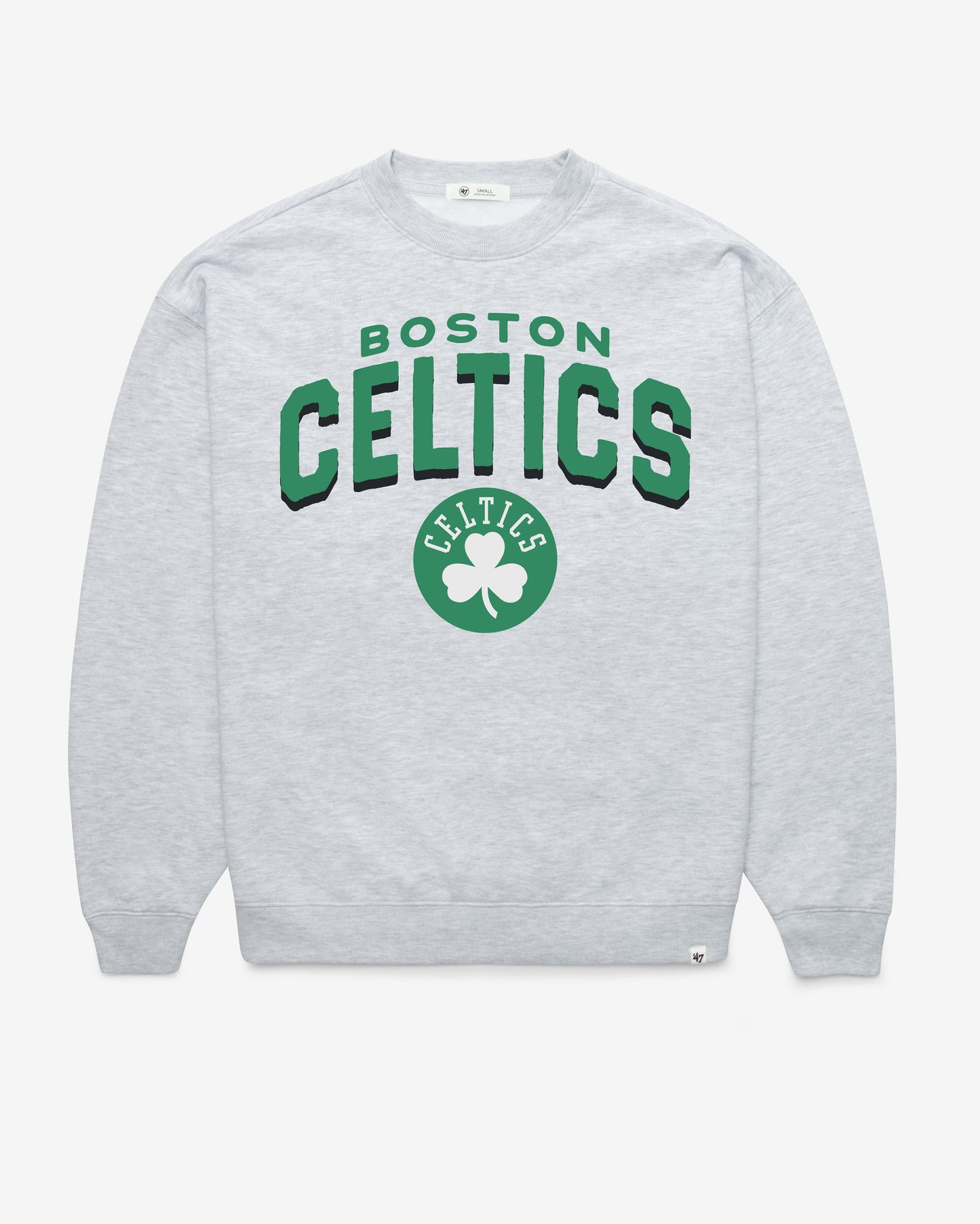 BOSTON CELTICS CAMPUS ARCH CLOUD '47 OVERSIZED CREW WOMENS