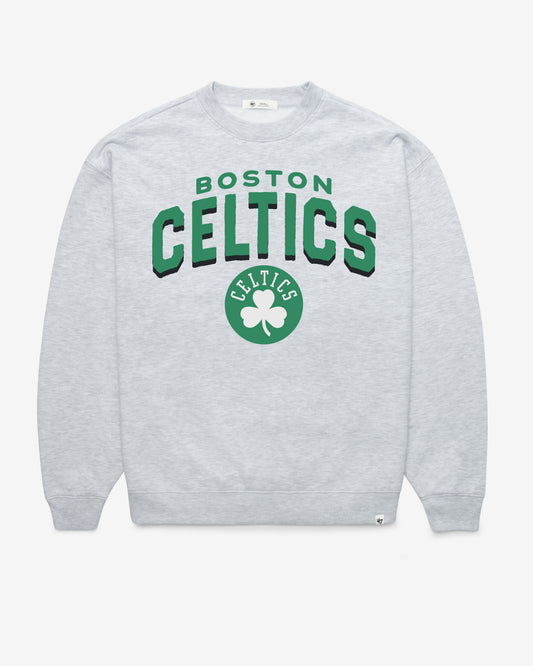 BOSTON CELTICS CAMPUS ARCH CLOUD '47 OVERSIZED CREW WOMENS