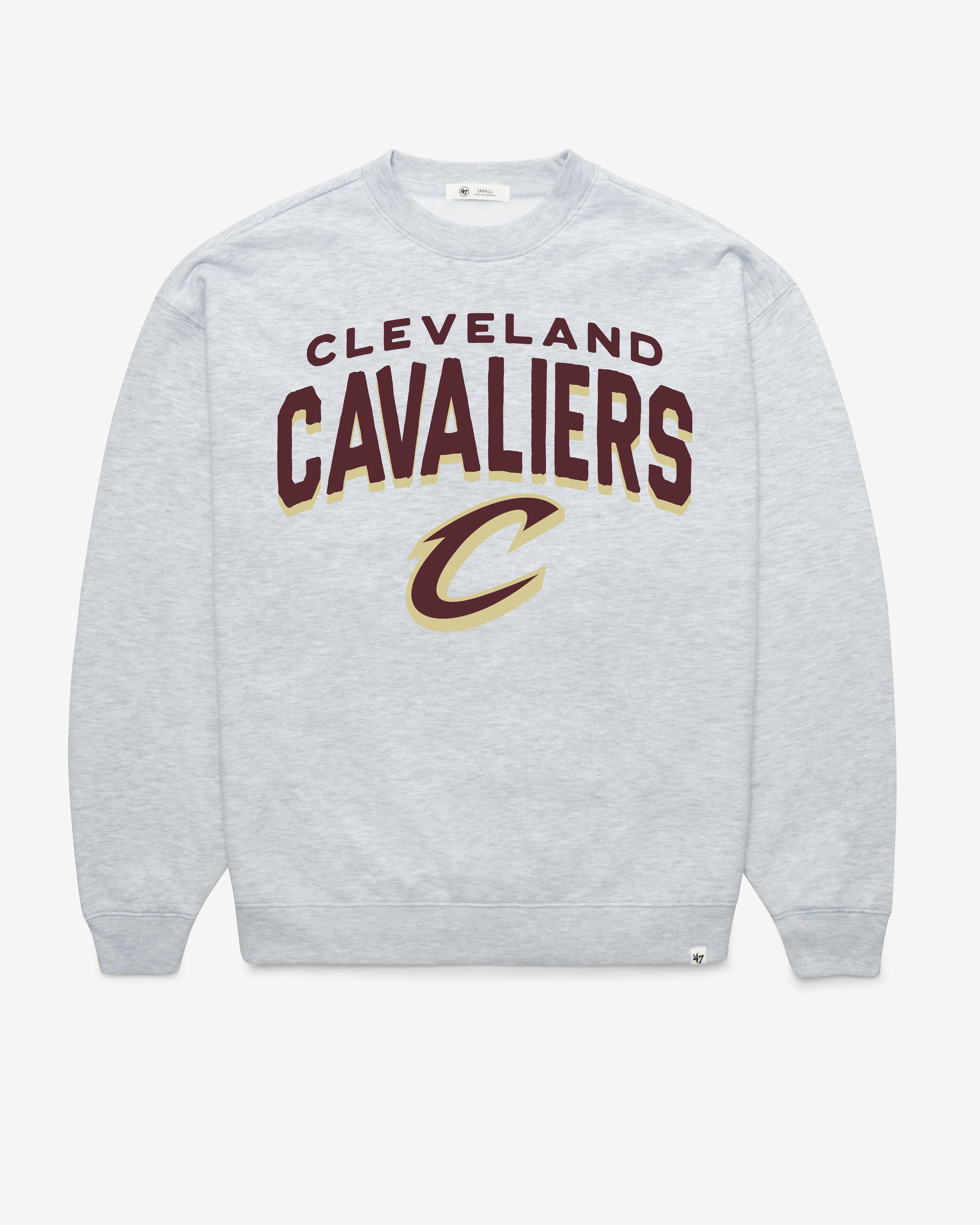 CLEVELAND CAVALIERS CAMPUS ARCH CLOUD '47 OVERSIZED CREW WOMENS