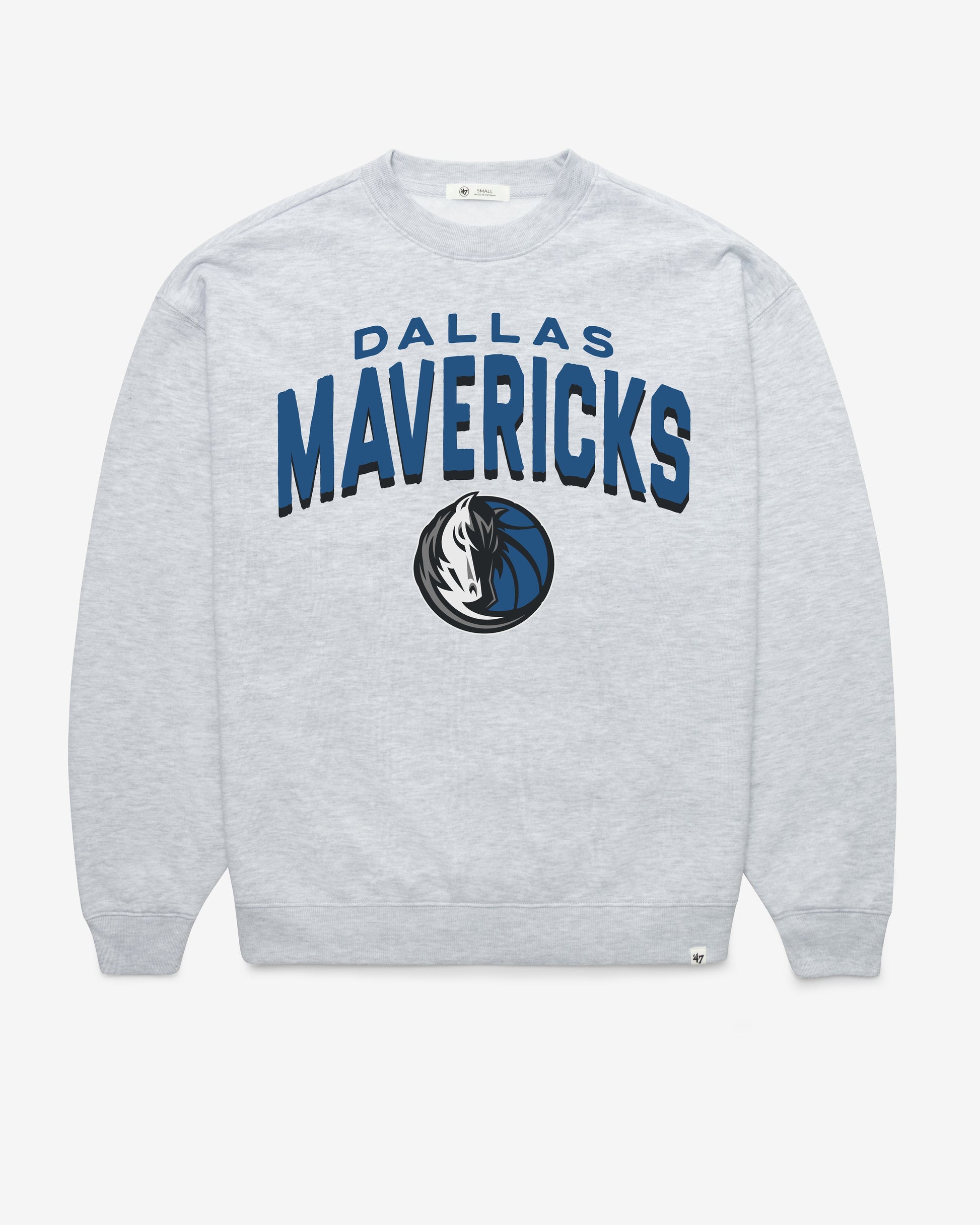 DALLAS MAVERICKS CAMPUS ARCH CLOUD '47 OVERSIZED CREW WOMENS