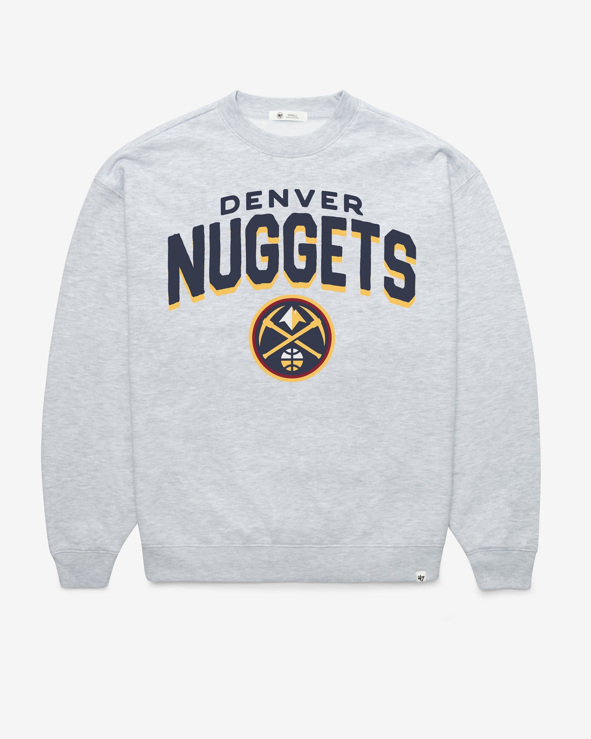 DENVER NUGGETS CAMPUS ARCH CLOUD '47 OVERSIZED CREW WOMENS