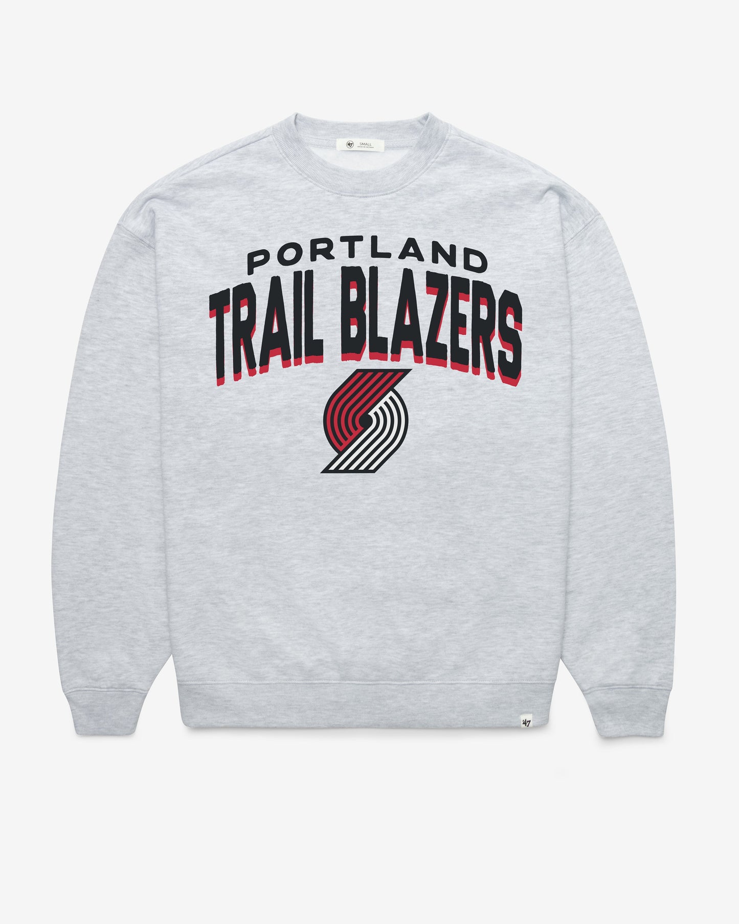 PORTLAND TRAILBLAZERS CAMPUS ARCH CLOUD '47 OVERSIZED CREW WOMENS
