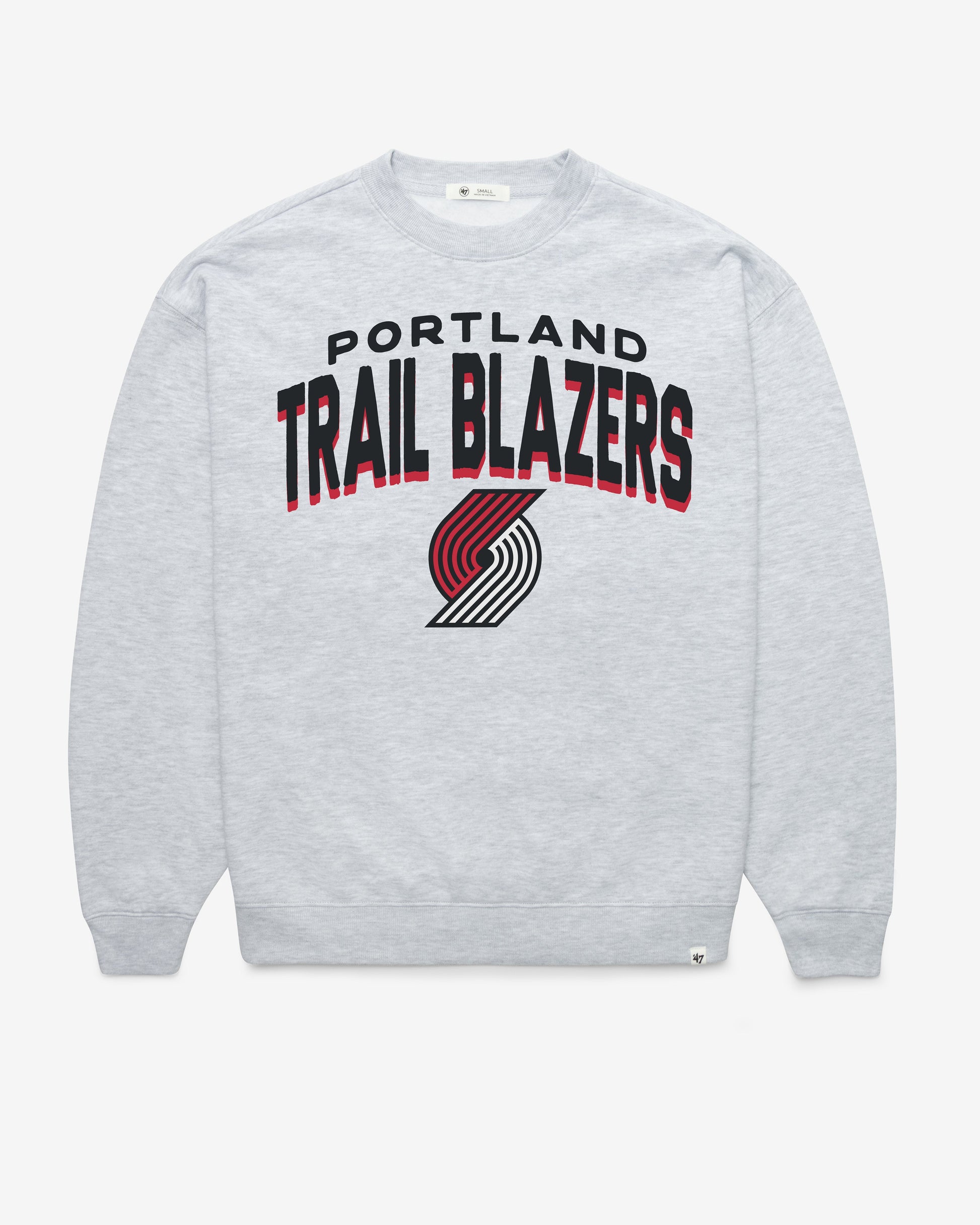 PORTLAND TRAILBLAZERS CAMPUS ARCH CLOUD '47 OVERSIZED CREW WOMENS