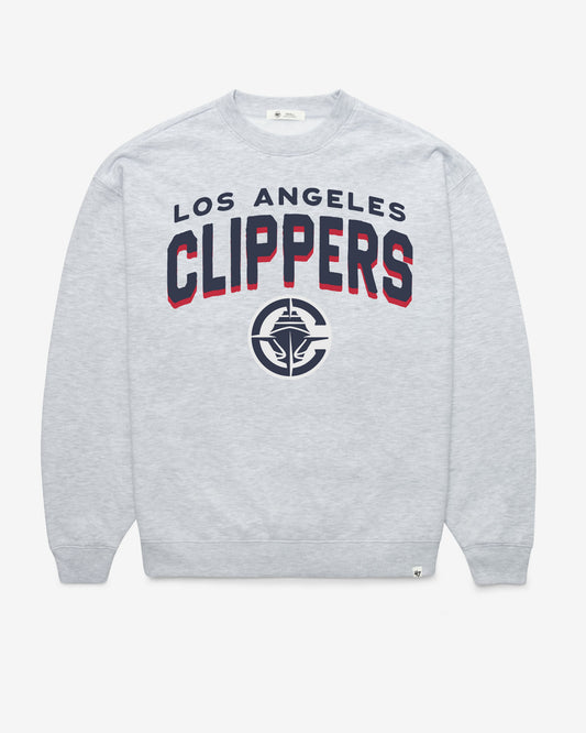 LOS ANGELES CLIPPERS CAMPUS ARCH CLOUD '47 OVERSIZED CREW WOMENS