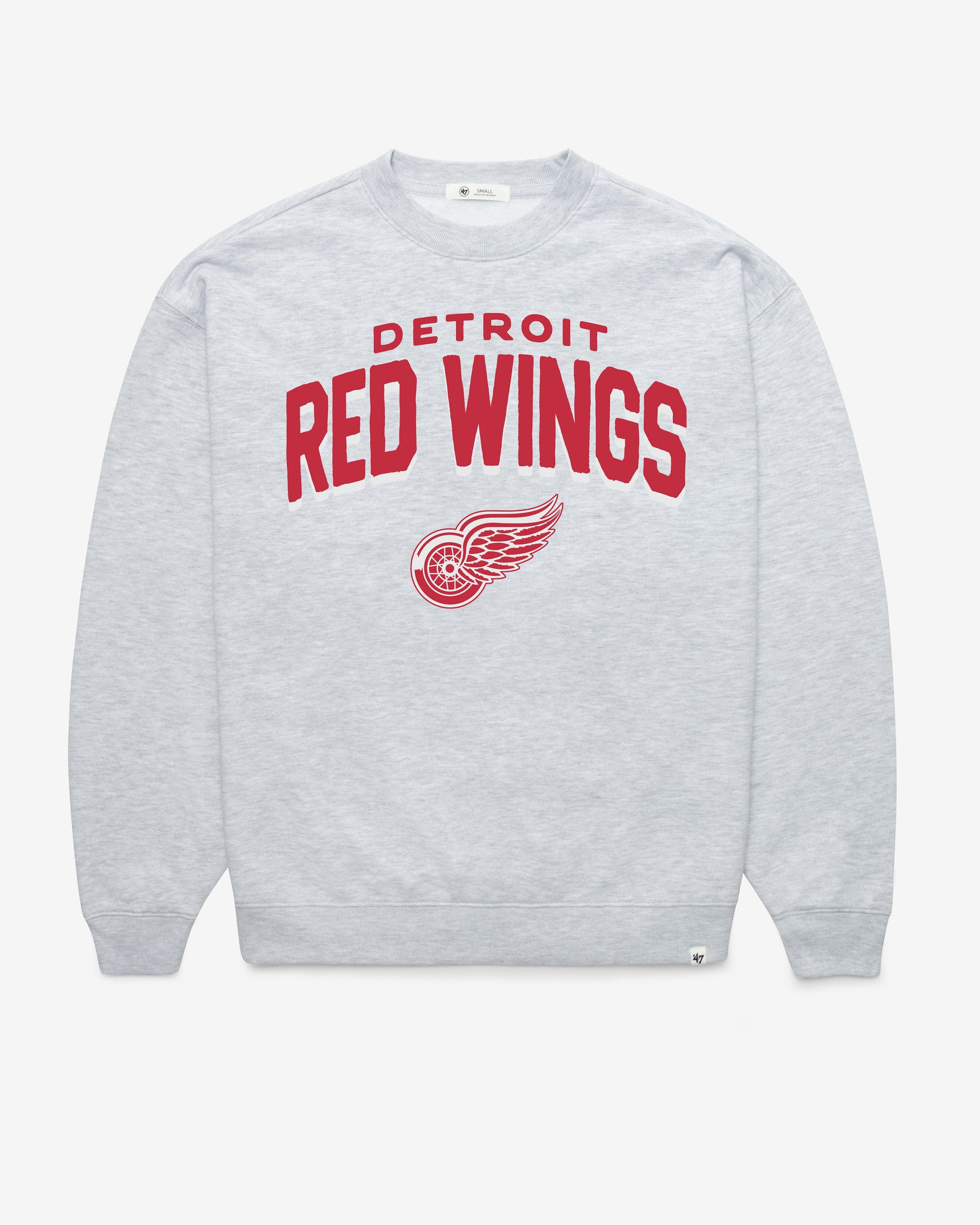 DETROIT RED WINGS CAMPUS ARCH CLOUD '47 OVERSIZED CREW WOMENS