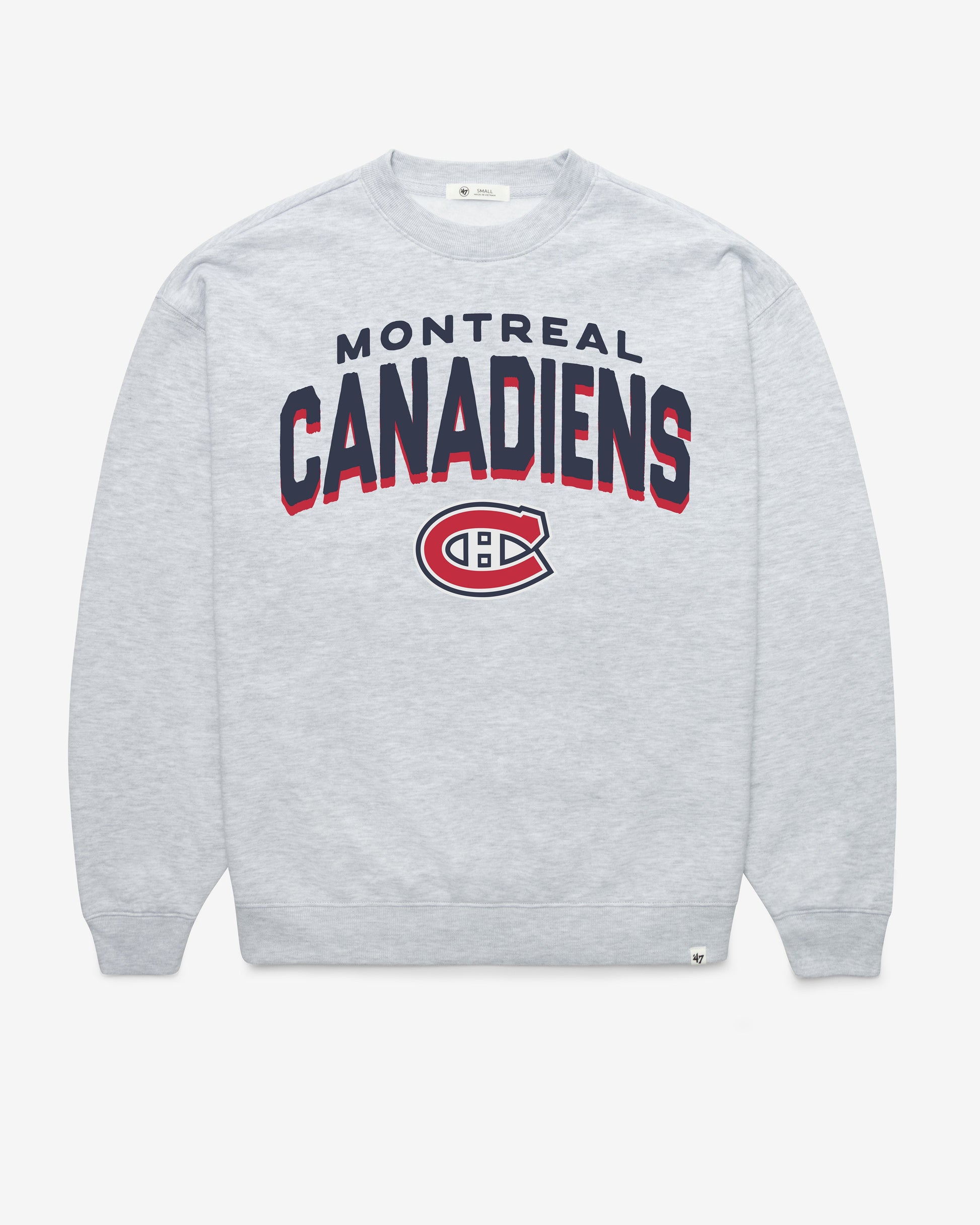 MONTREAL CANADIENS CAMPUS ARCH CLOUD '47 OVERSIZED CREW WOMENS