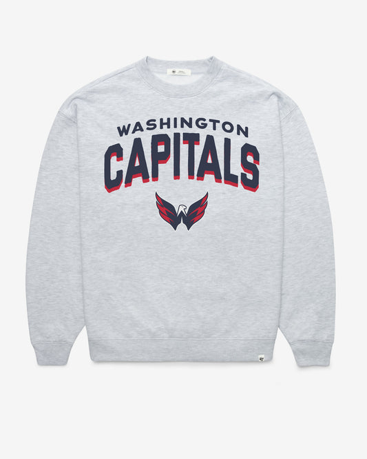 WASHINGTON CAPITALS CAMPUS ARCH CLOUD '47 OVERSIZED CREW WOMENS