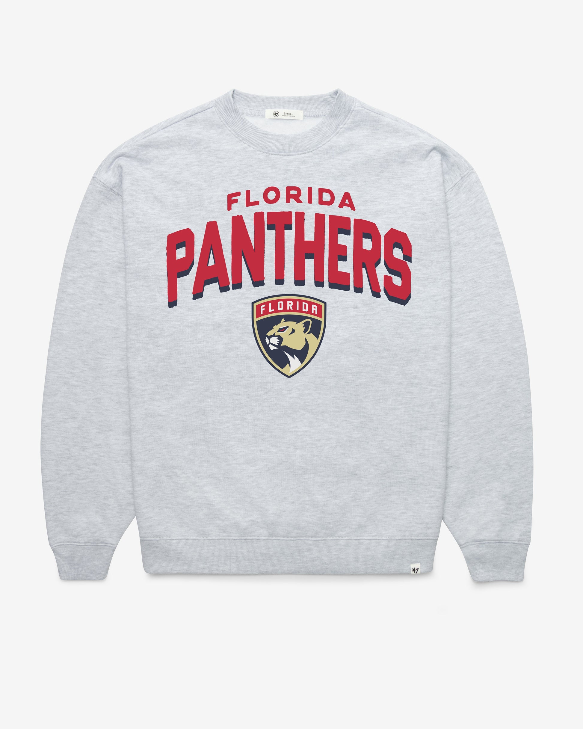 FLORIDA PANTHERS CAMPUS ARCH CLOUD '47 OVERSIZED CREW WOMENS
