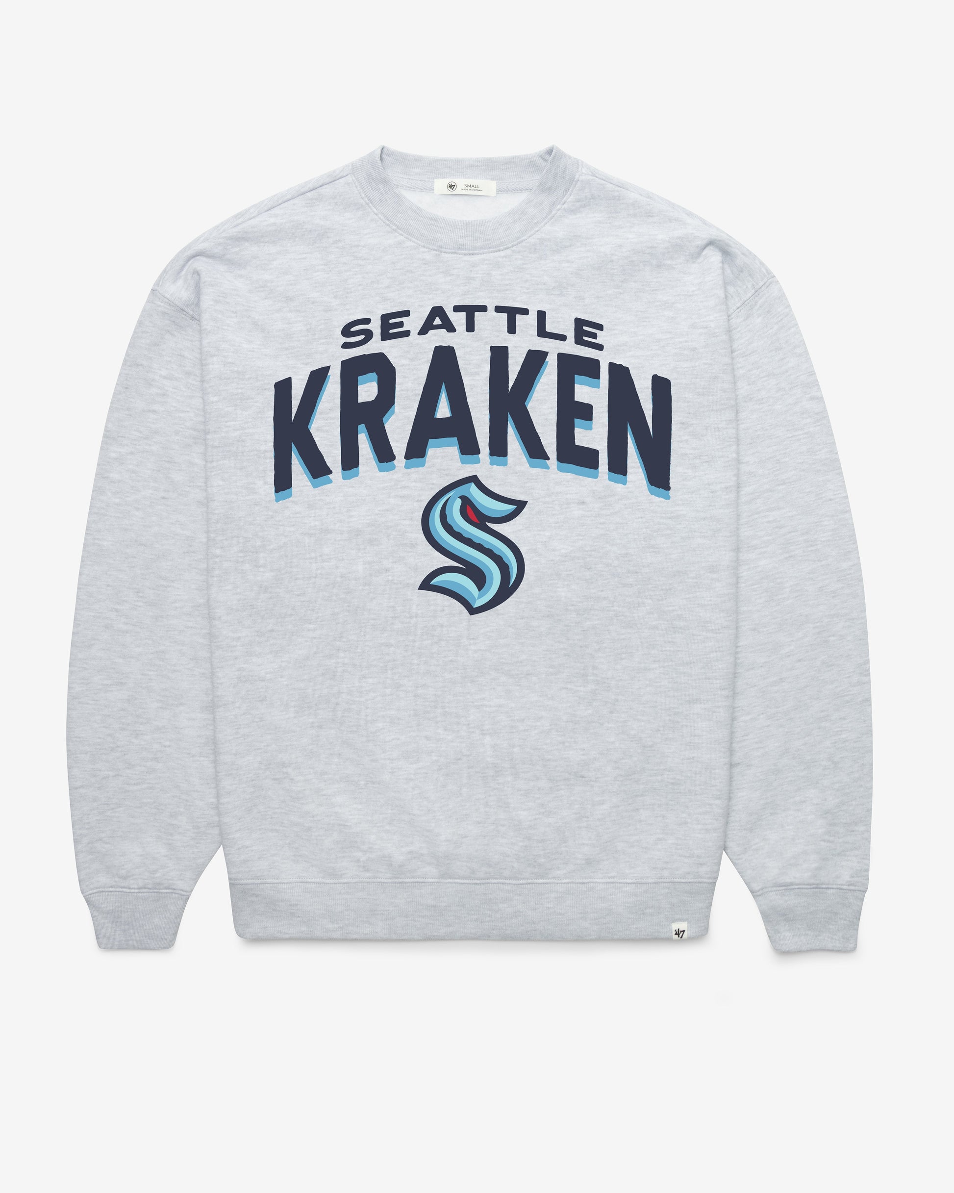 SEATTLE KRAKEN CAMPUS ARCH CLOUD '47 OVERSIZED CREW WOMENS