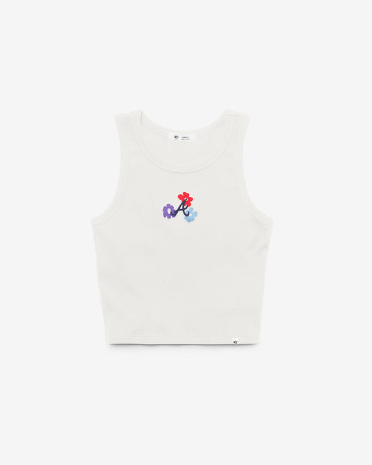 ATLANTA BRAVES OMA '47 BABY RIB TANK WOMENS