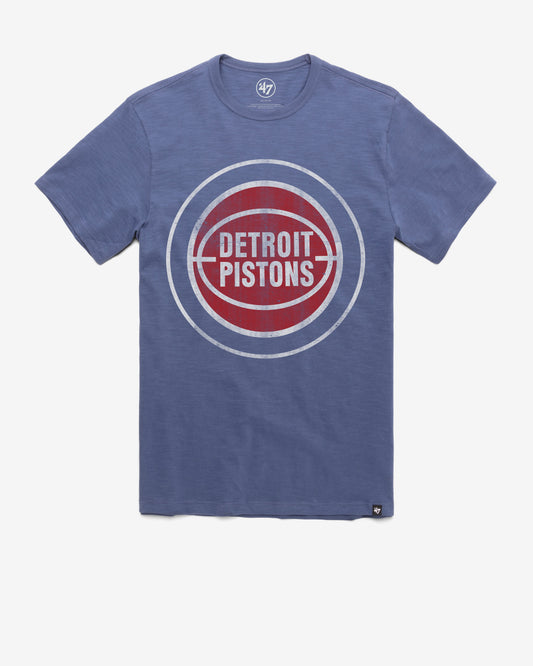 DETROIT PISTONS HARDWOOD CLASSICS GRIT '47 SCRUM TEE